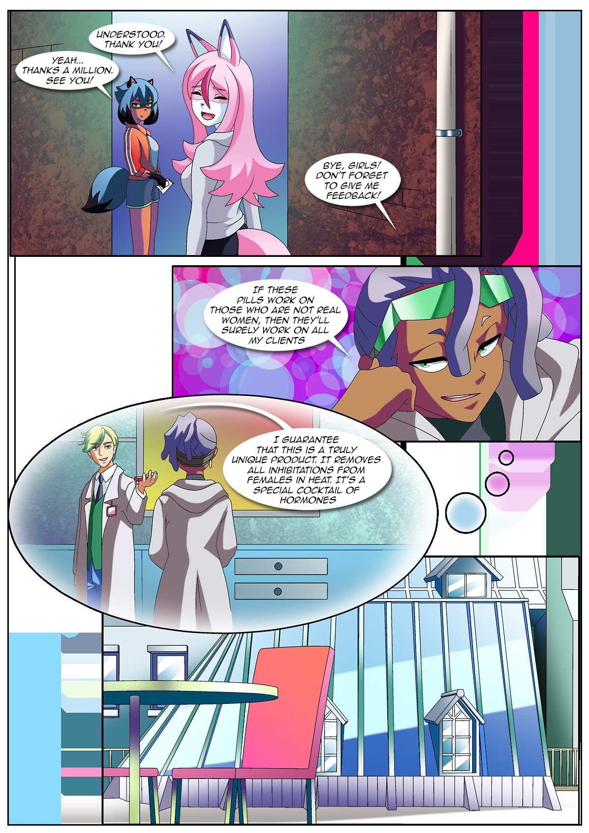 Love Pills (BNA – Brand New Animal) [PalComix] - Chapter 1 — Page 6