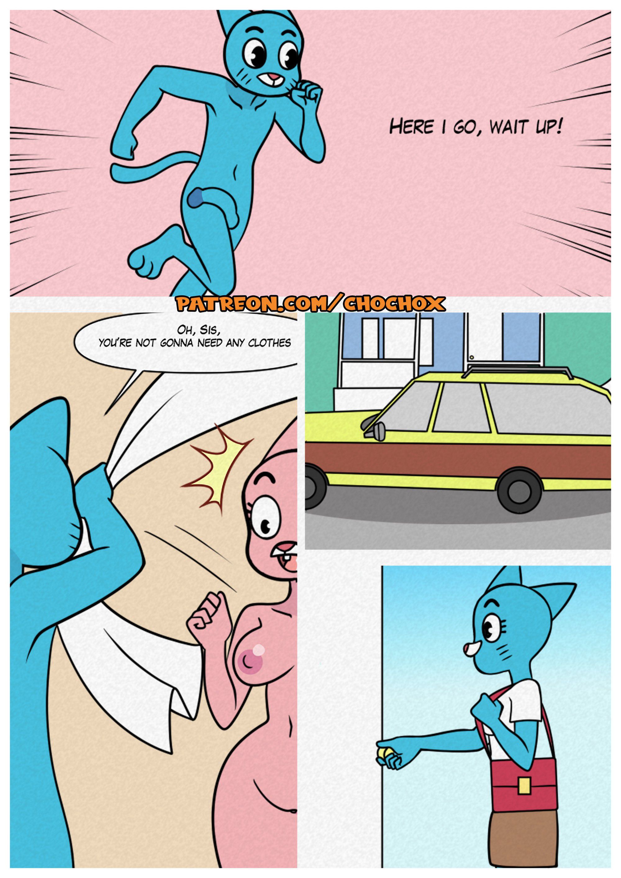 The Amazing Gumball Christmas (The Amazing World of Gumball) [Crock Comix] - Chapter 1 — Page 15