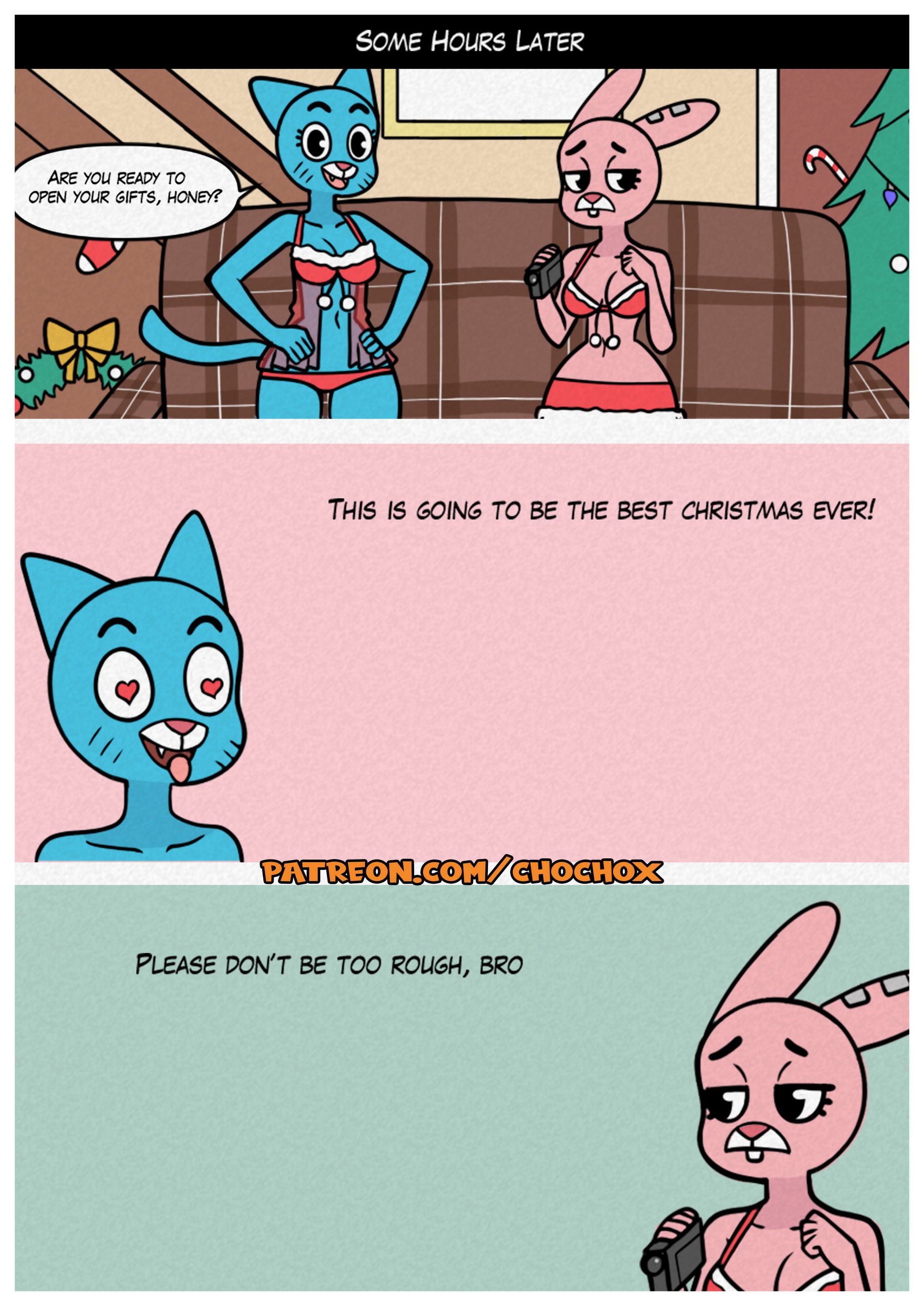 The Amazing Gumball Christmas (The Amazing World of Gumball) [Crock Comix] - Chapter 1 — Page 21