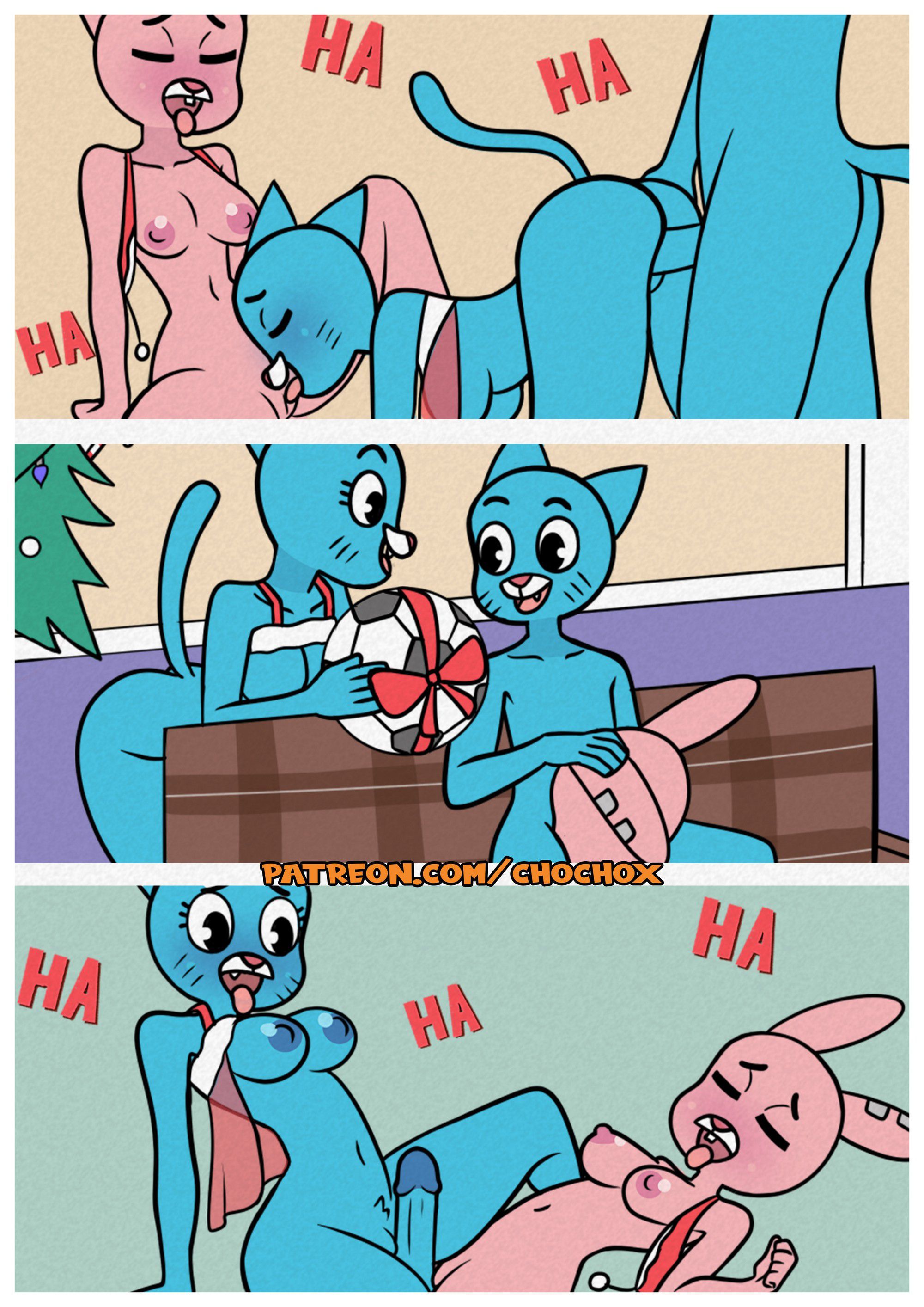 The Amazing Gumball Christmas (The Amazing World of Gumball) [Crock Comix] - Chapter 1 — Page 23