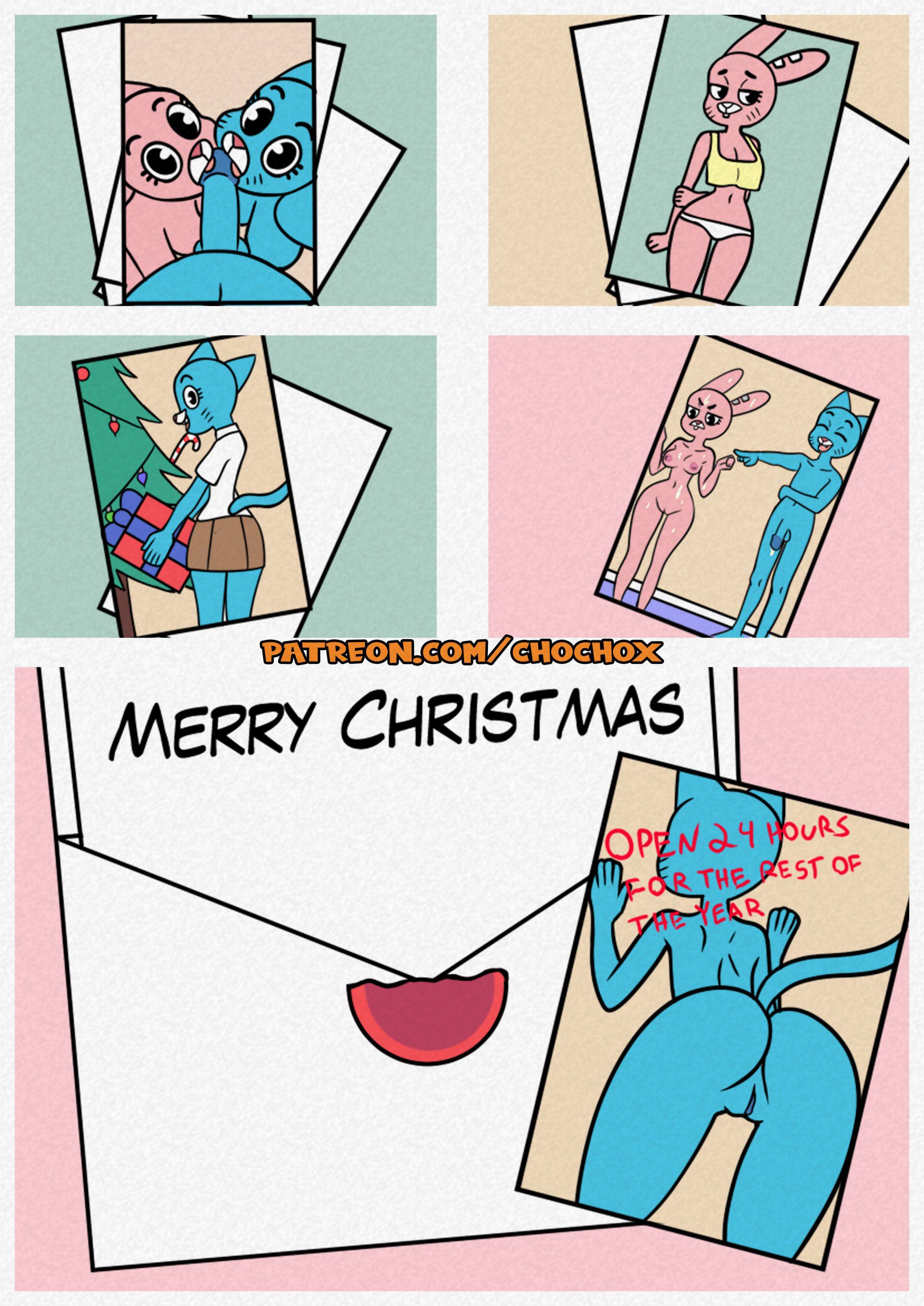 The Amazing Gumball Christmas (The Amazing World of Gumball) [Crock Comix] - Chapter 1 — Page 24