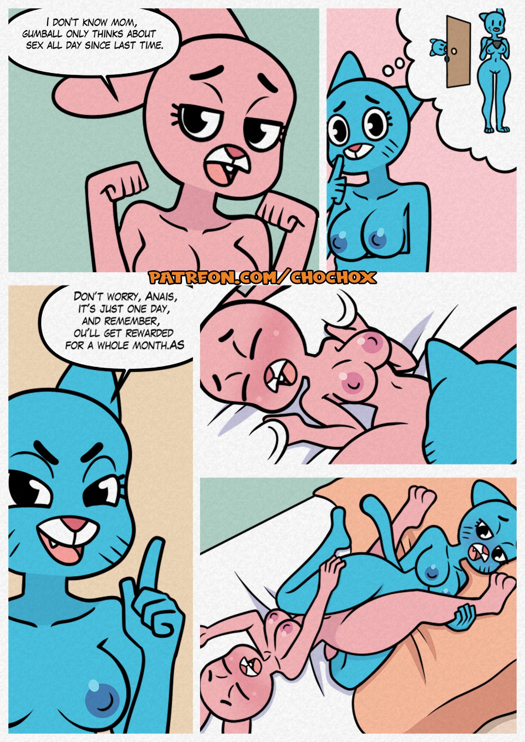 The Amazing Gumball Christmas (The Amazing World of Gumball) [Crock Comix] - Chapter 1 — Page 4