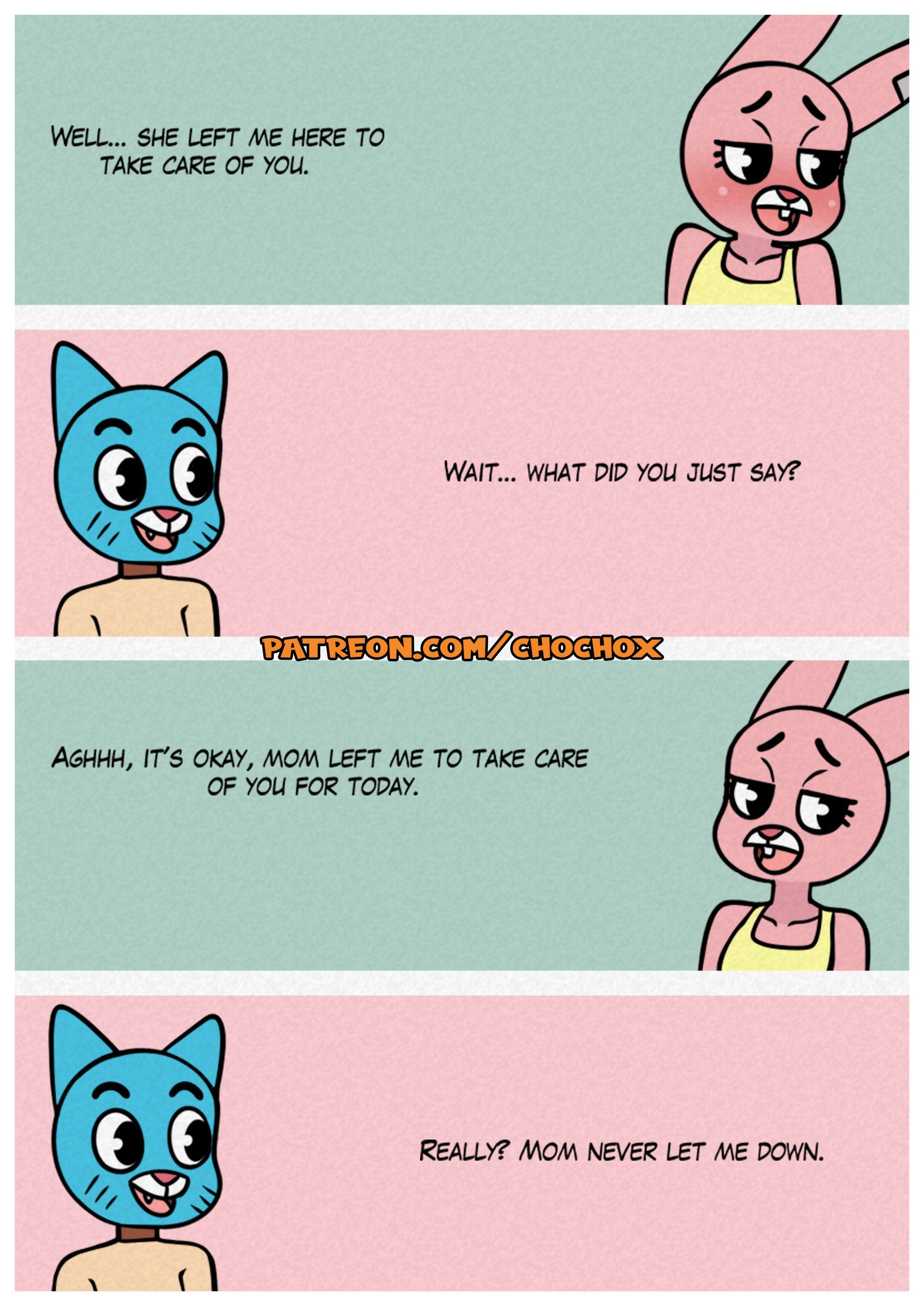 The Amazing Gumball Christmas (The Amazing World of Gumball) [Crock Comix] - Chapter 1 — Page 8