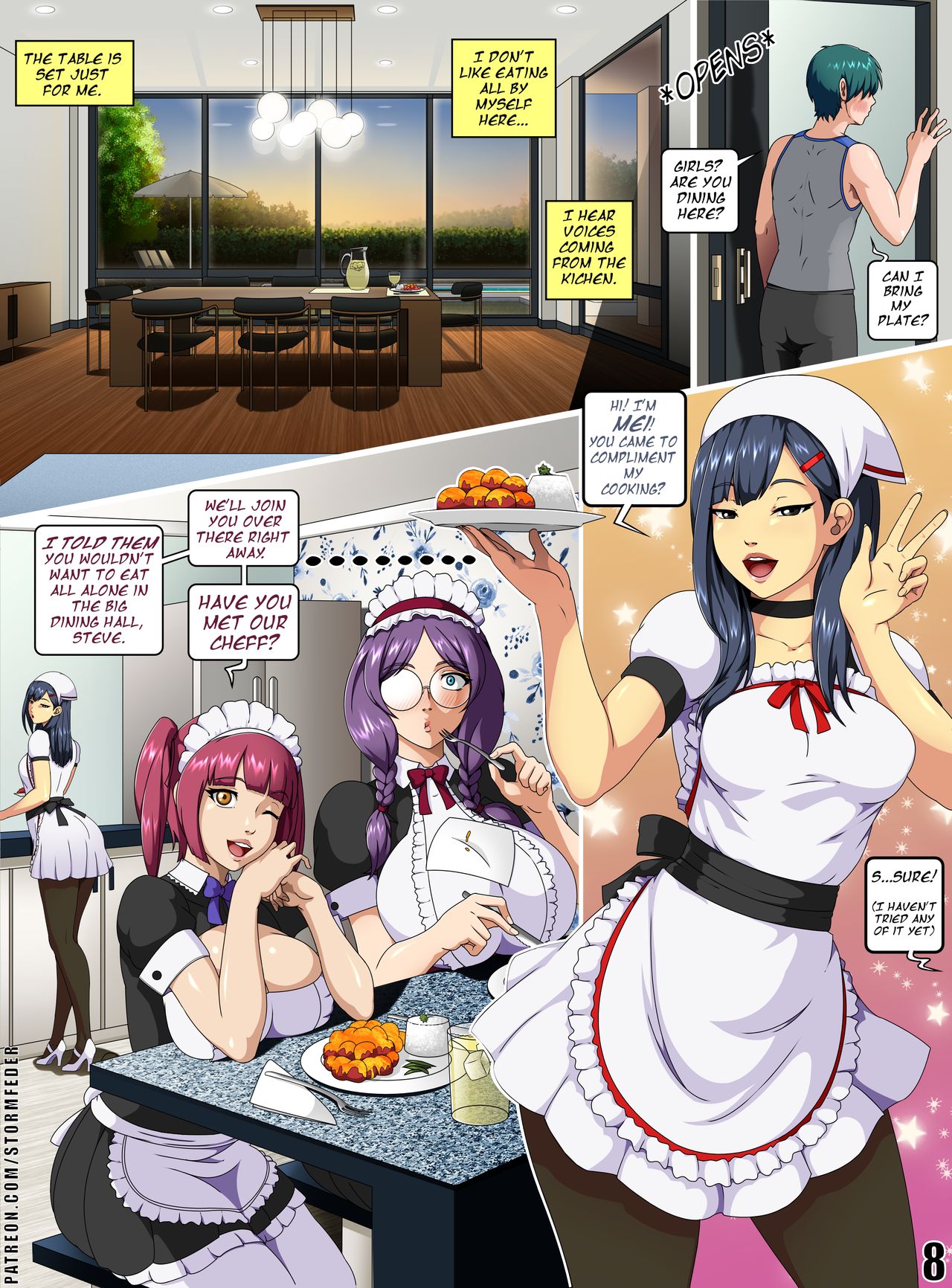 Maid 4 U [StormFedeR] - Chapter 1 — Page 9