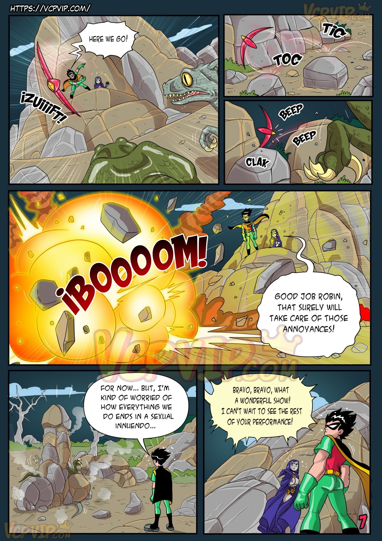Stranded (Teen Titans) [Macergo] - Chapter 1 — Page 8