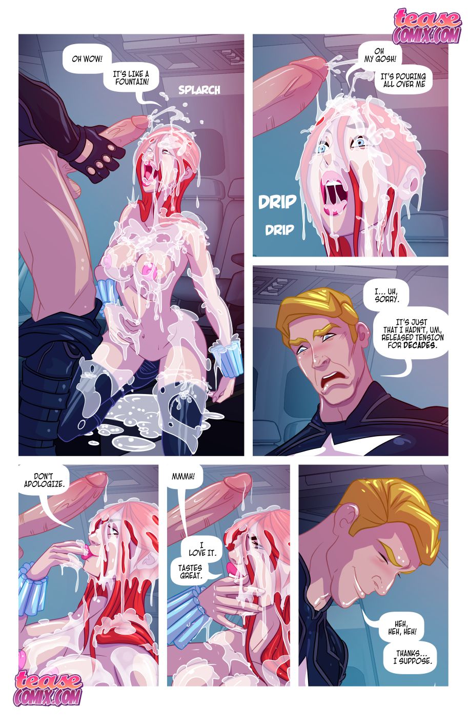 Widow’s Downtime (Avengers) [Tease Comix] - Chapter 1 — Page 21