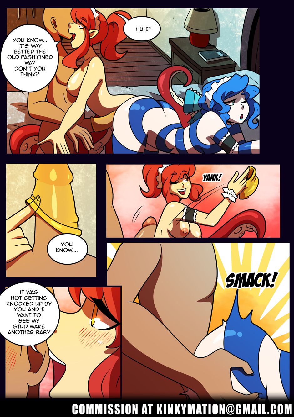 Birthday Maid [Kinkymation] - Chapter 1 — Page 8