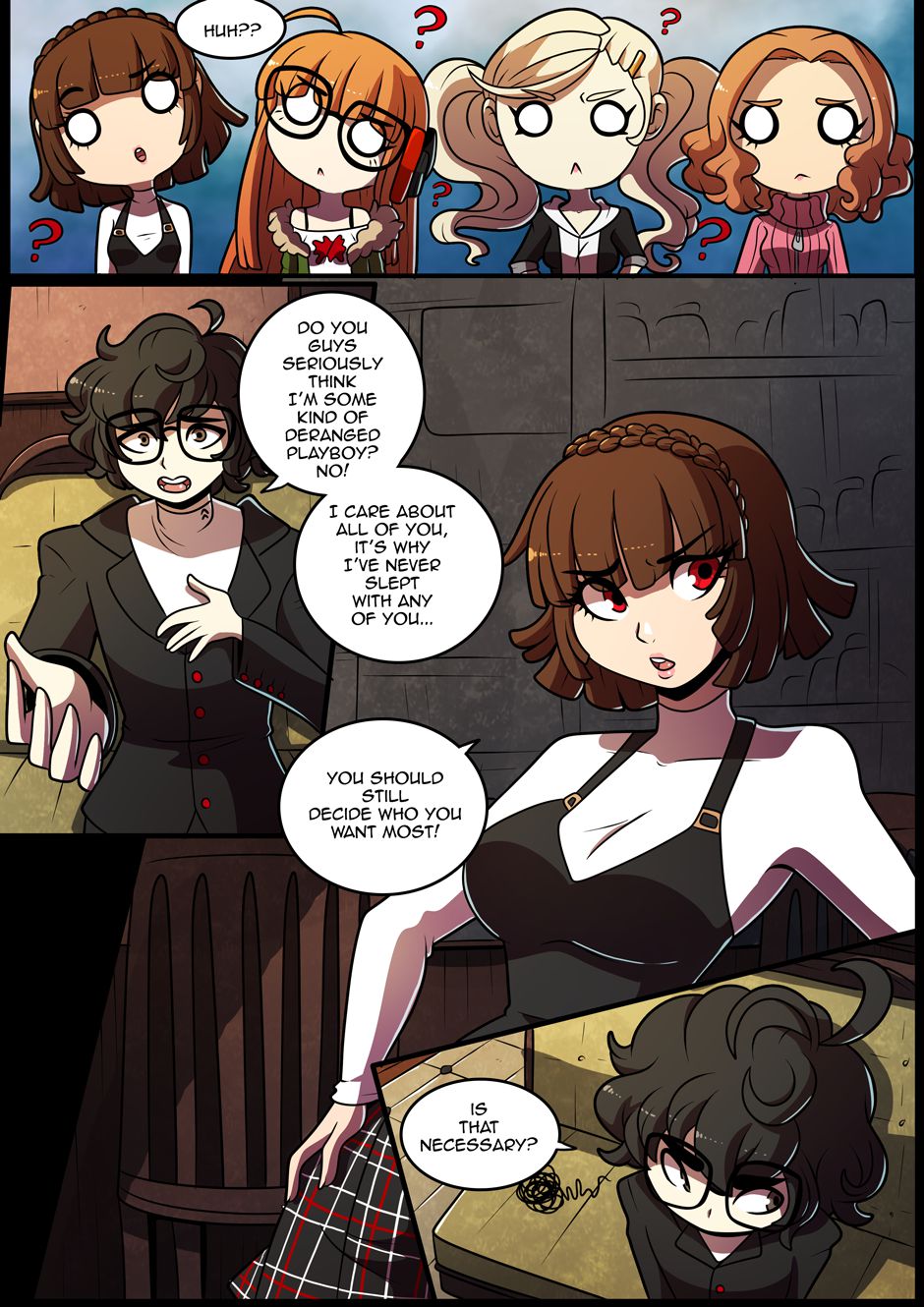 Joker’s Test of Endurance (Persona 5) [Kinkymation] - Chapter 1 — Page 12