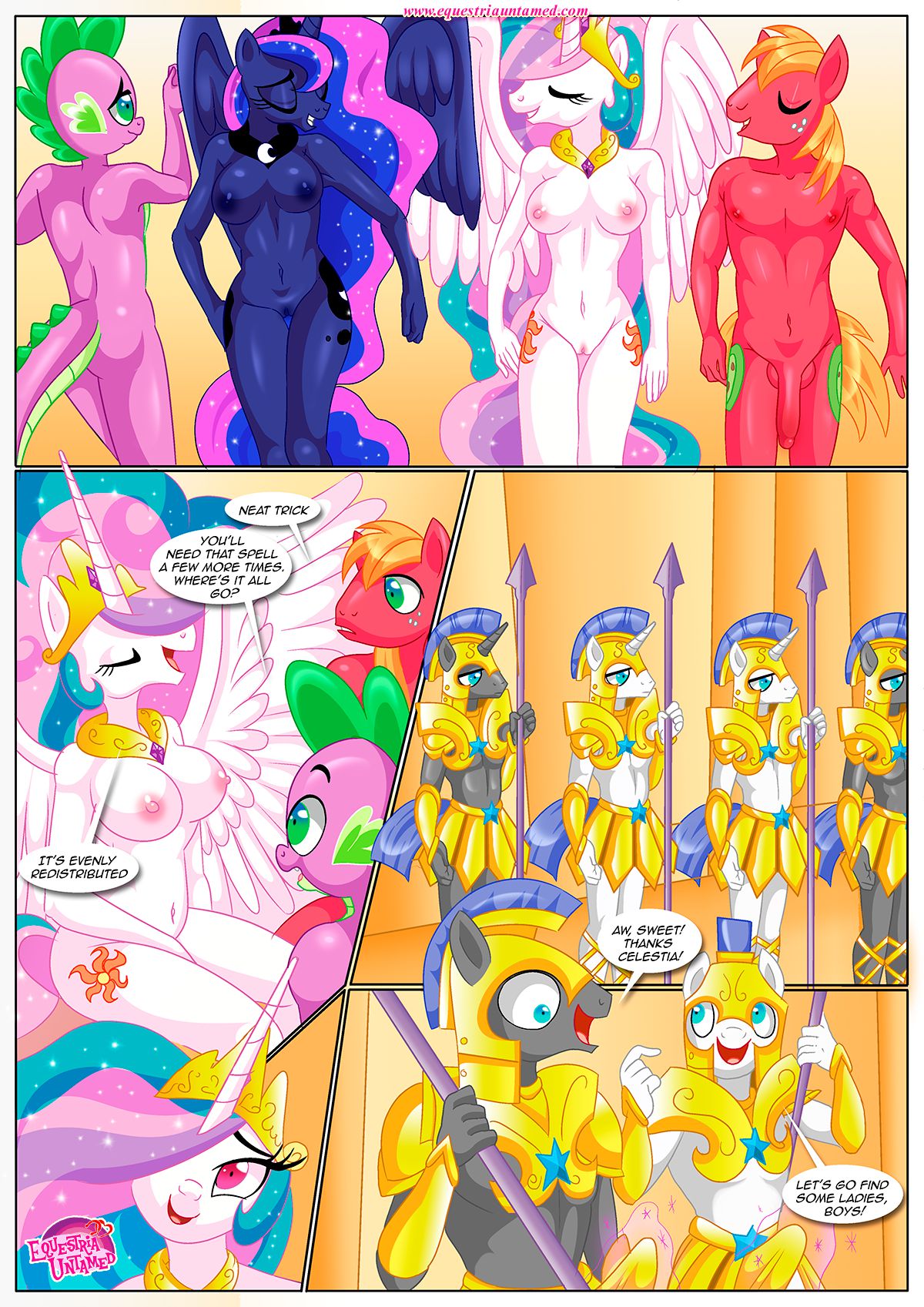 How Equestria Settles Disputes (My Little Pony – Friendship Is Magic) [Palcomix] - Chapter 1 — Page 19