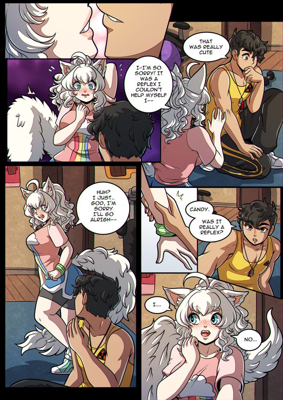 Candy’s Workout [Kinkymation] - Chapter 1 — Page 8