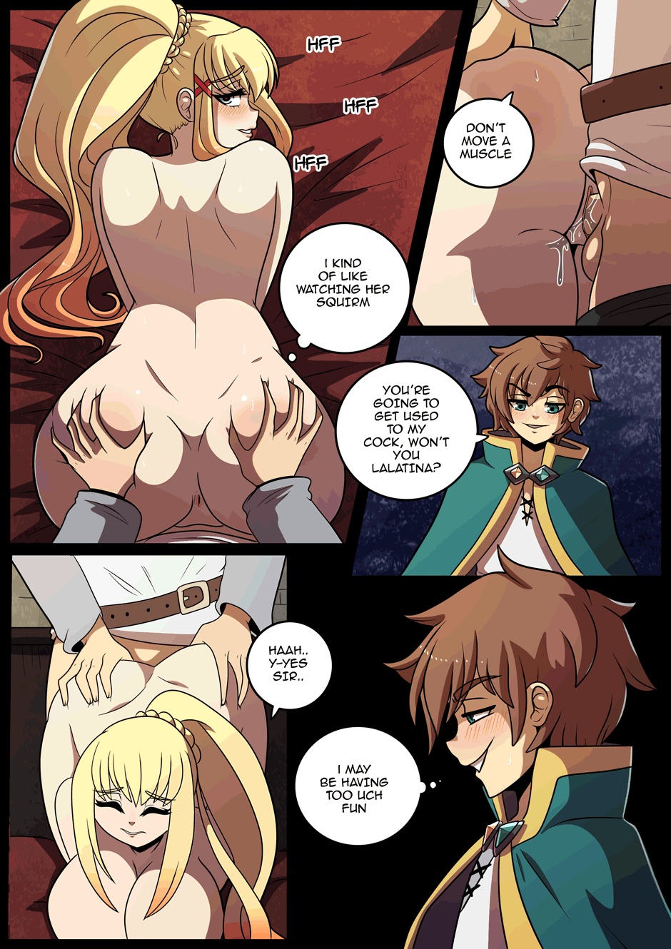 Konosubass (Kono Subarashii Sekai ni Shukufuku wo!) [Kinkymation] - Chapter 2 — Page 12