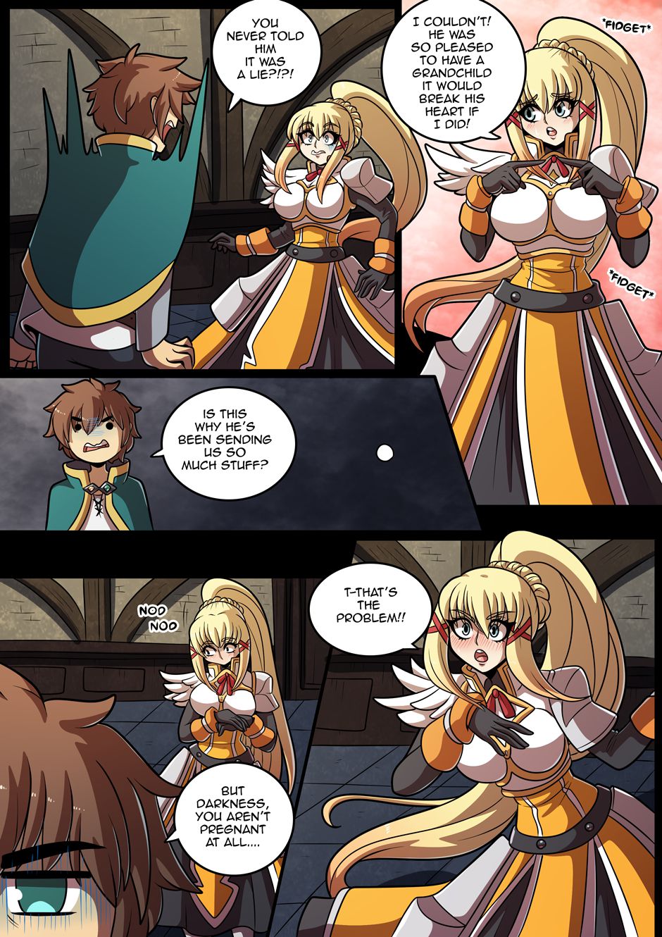 Konosubass (Kono Subarashii Sekai ni Shukufuku wo!) [Kinkymation] - Chapter 2 — Page 5