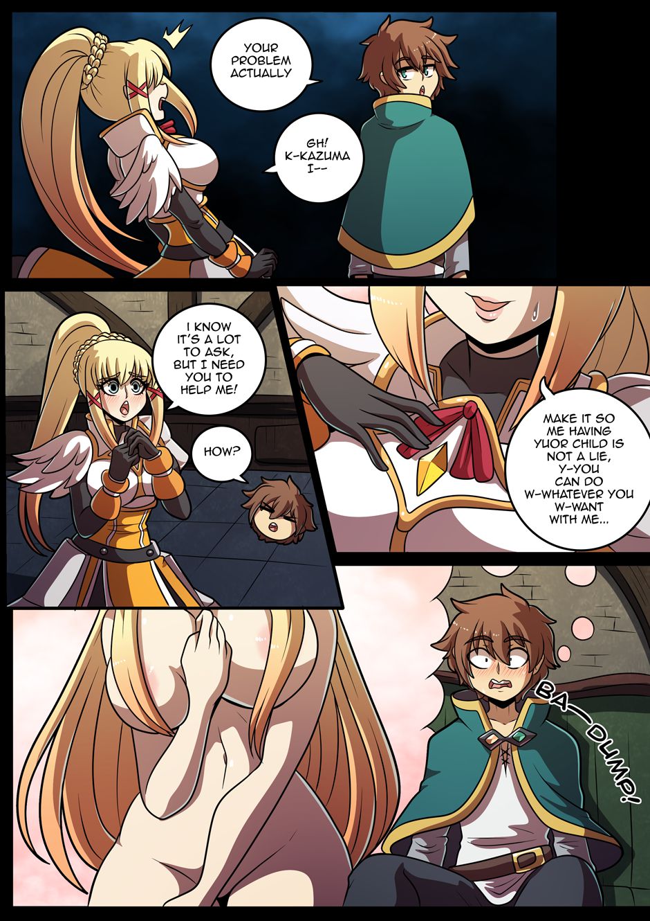 Konosubass (Kono Subarashii Sekai ni Shukufuku wo!) [Kinkymation] - Chapter 2 — Page 6