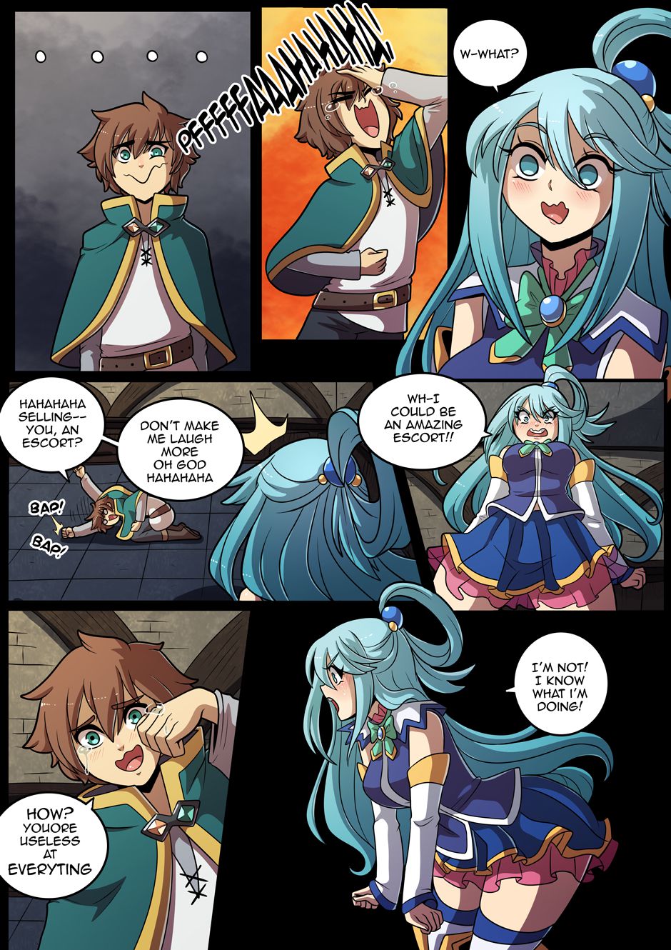 Konosubass (Kono Subarashii Sekai ni Shukufuku wo!) [Kinkymation] - Chapter 1 — Page 5