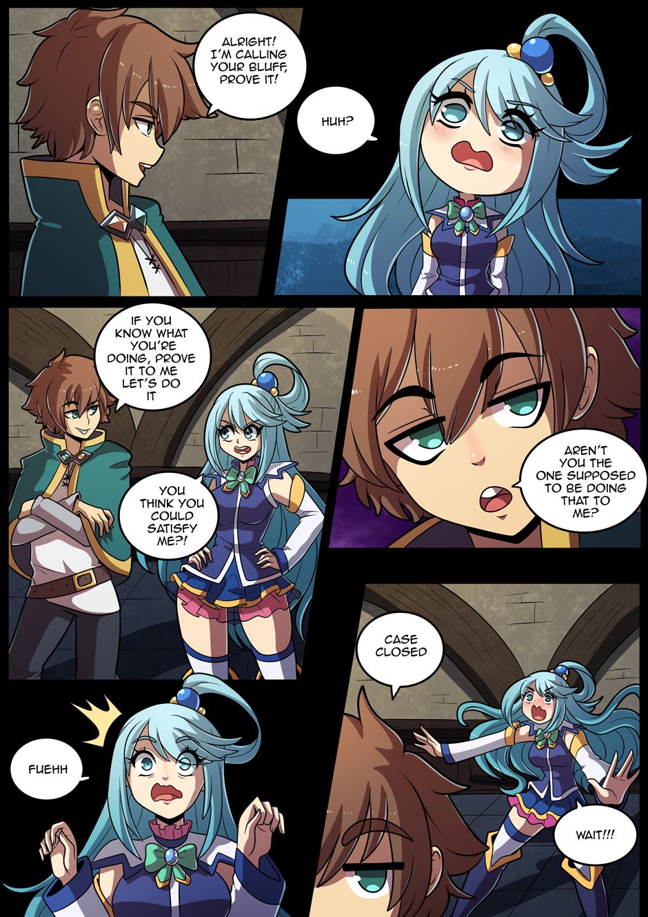 Konosubass (Kono Subarashii Sekai ni Shukufuku wo!) [Kinkymation] - Chapter 1 — Page 6