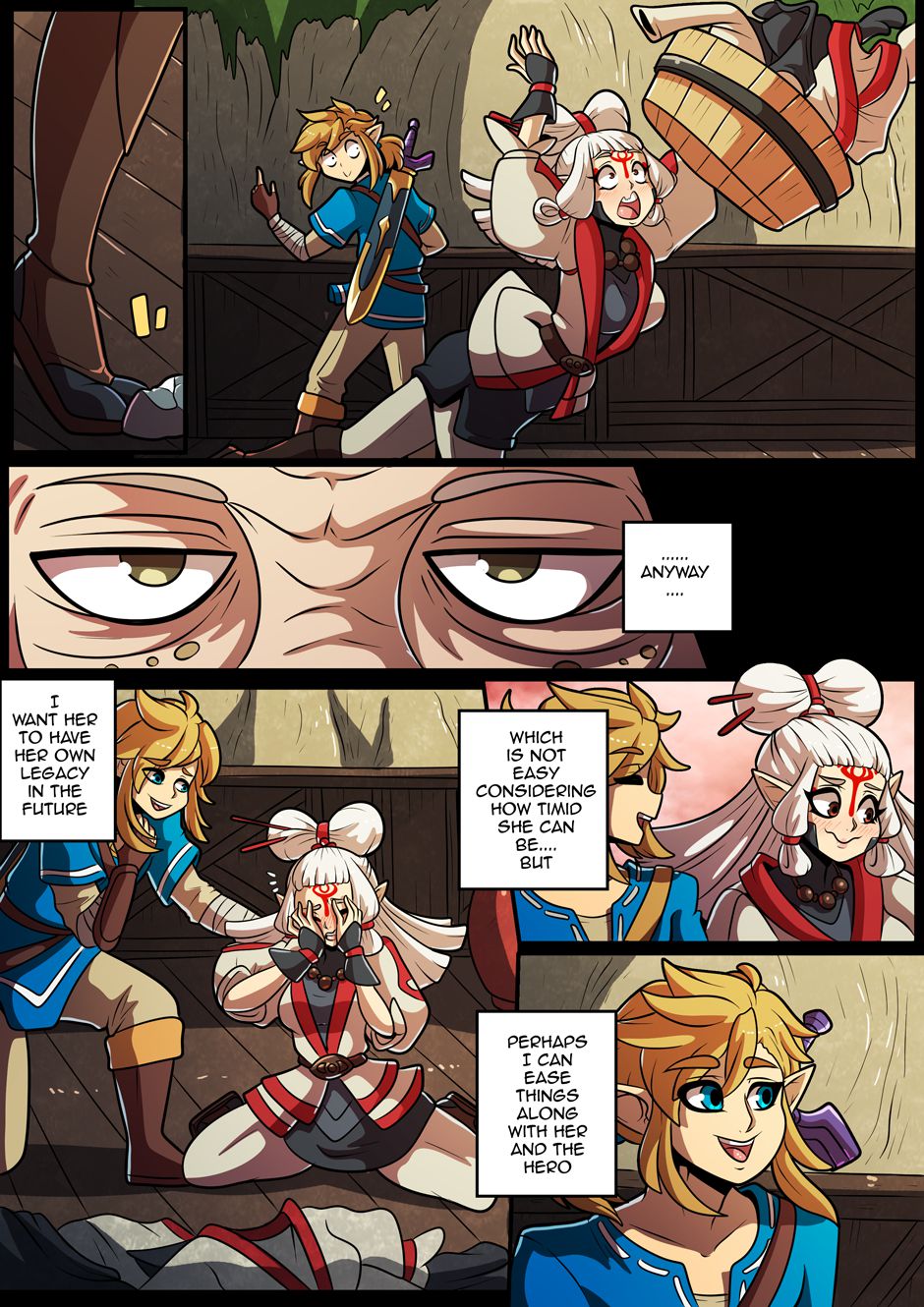 A Sheikah’s Legacy (The Legend of Zelda) [Kinkymation] - Chapter 1 — Page 4