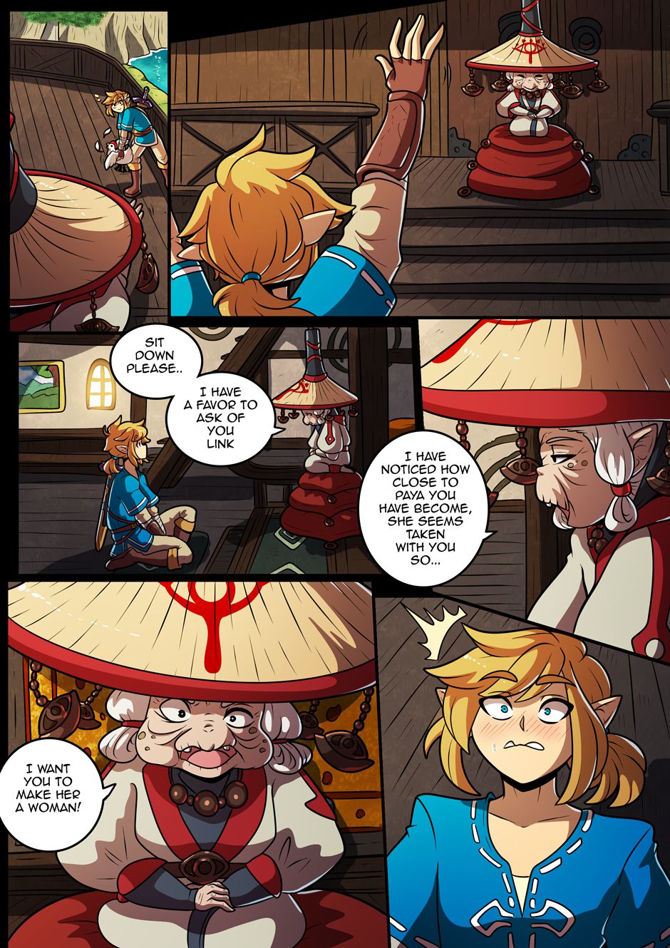 A Sheikah’s Legacy (The Legend of Zelda) [Kinkymation] - Chapter 1 — Page 5
