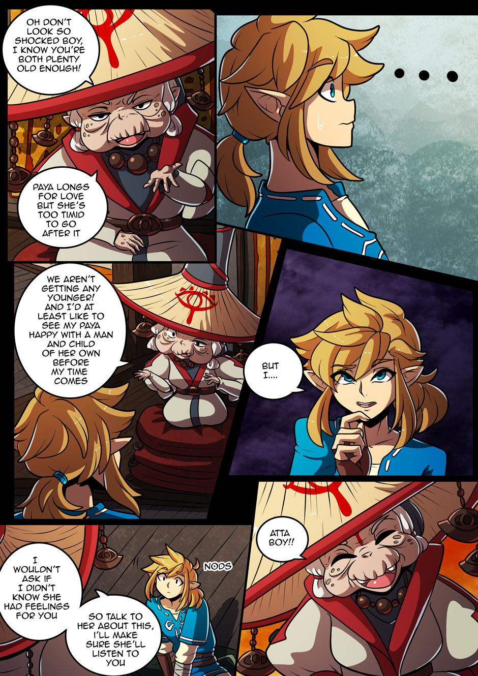 A Sheikah’s Legacy (The Legend of Zelda) [Kinkymation] - Chapter 1 — Page 6
