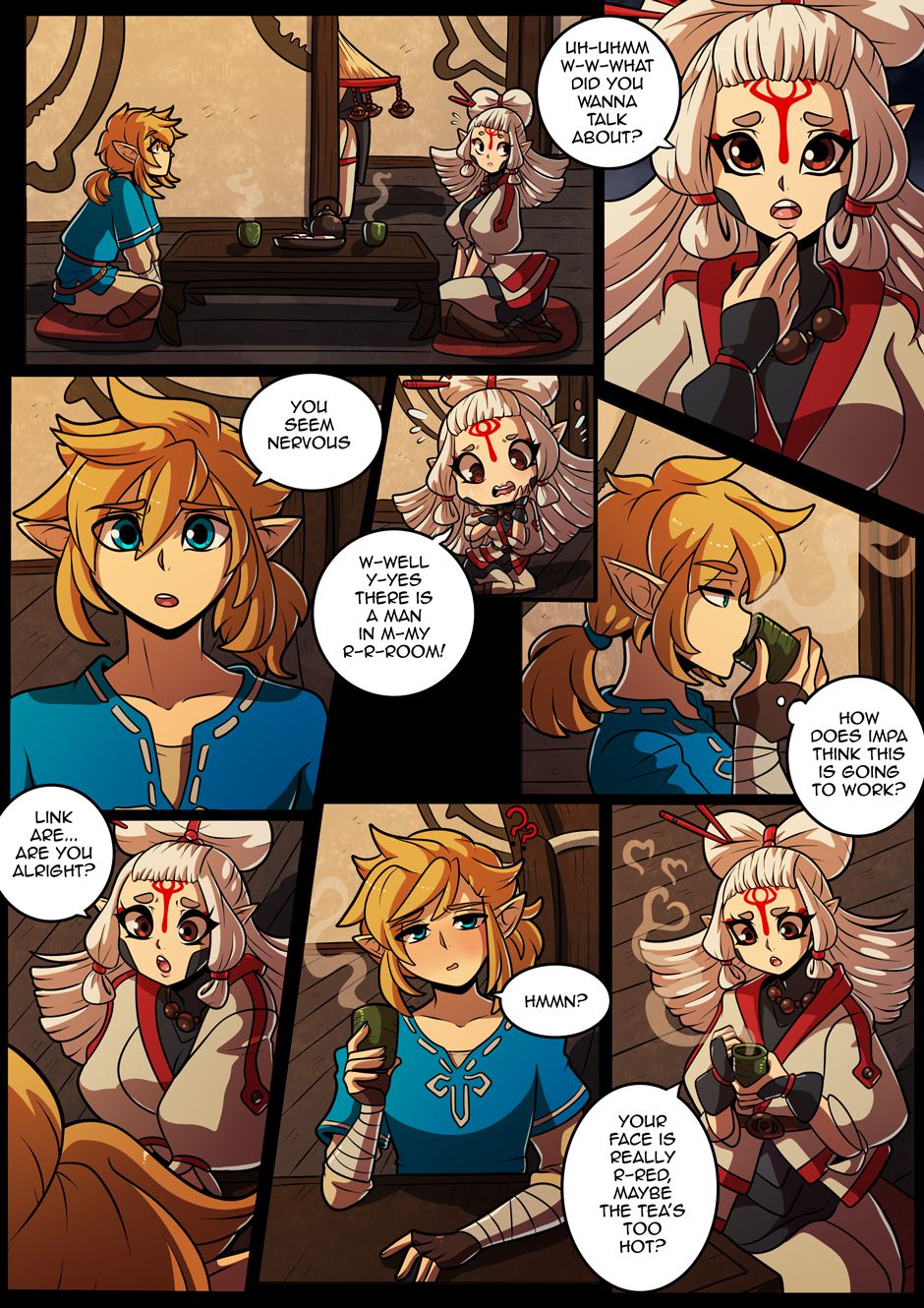 A Sheikah’s Legacy (The Legend of Zelda) [Kinkymation] - Chapter 1 — Page 7