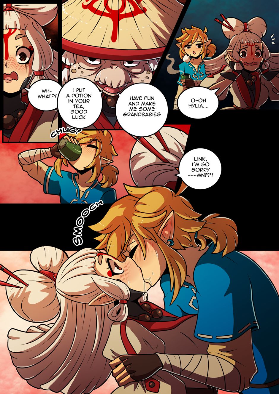 A Sheikah’s Legacy (The Legend of Zelda) [Kinkymation] - Chapter 1 — Page 9