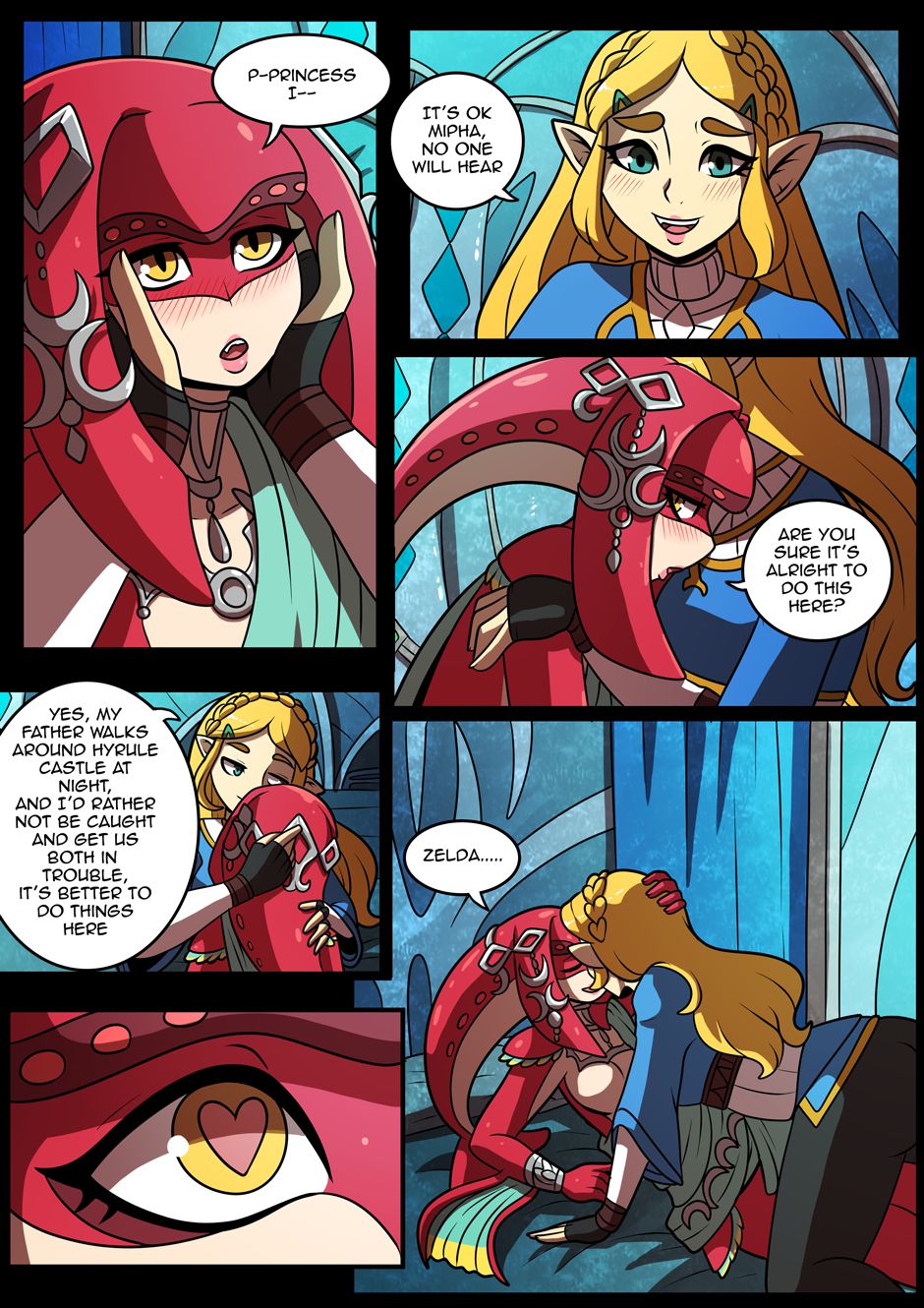 Princesses’s Domain (The Legend of Zelda) [Kinkymation] - Chapter 1 — Page 4