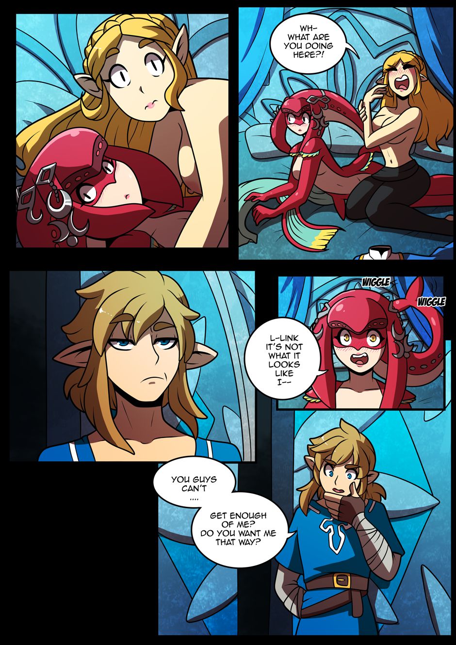 Princesses’s Domain (The Legend of Zelda) [Kinkymation] - Chapter 1 — Page 6