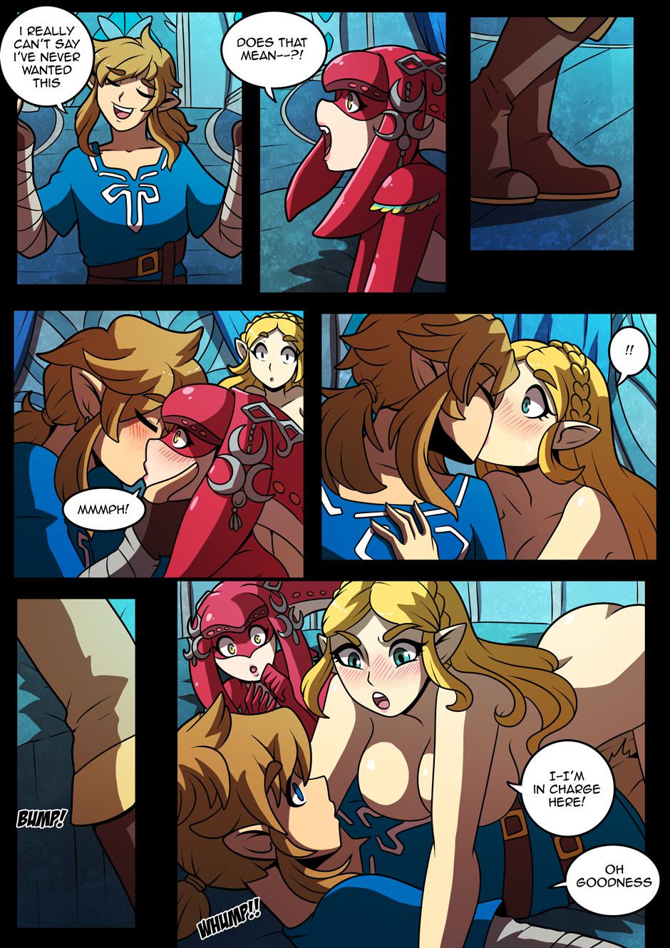 Princesses’s Domain (The Legend of Zelda) [Kinkymation] - Chapter 1 — Page 8