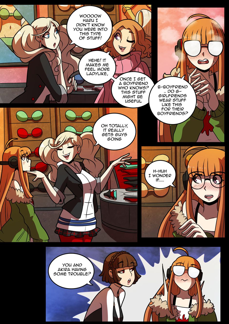 This is what girlfriends do right? (Persona 5) [Kinkymation] - Chapter 1 — Page 5