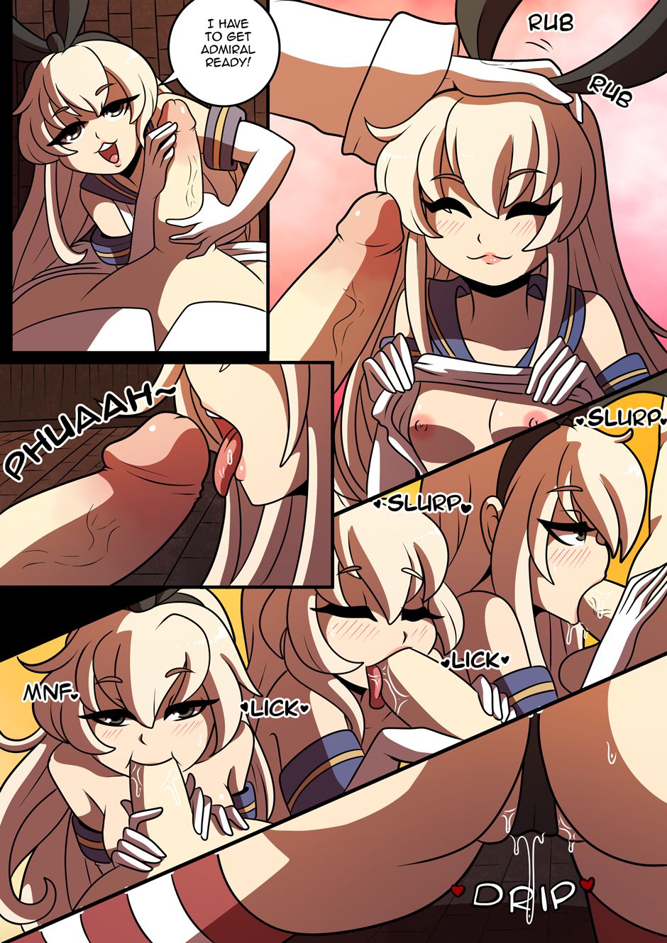 Shipwife Shimakaze (Kantai Collection -KanColle-) [Kinkymation] - Chapter 1 — Page 5