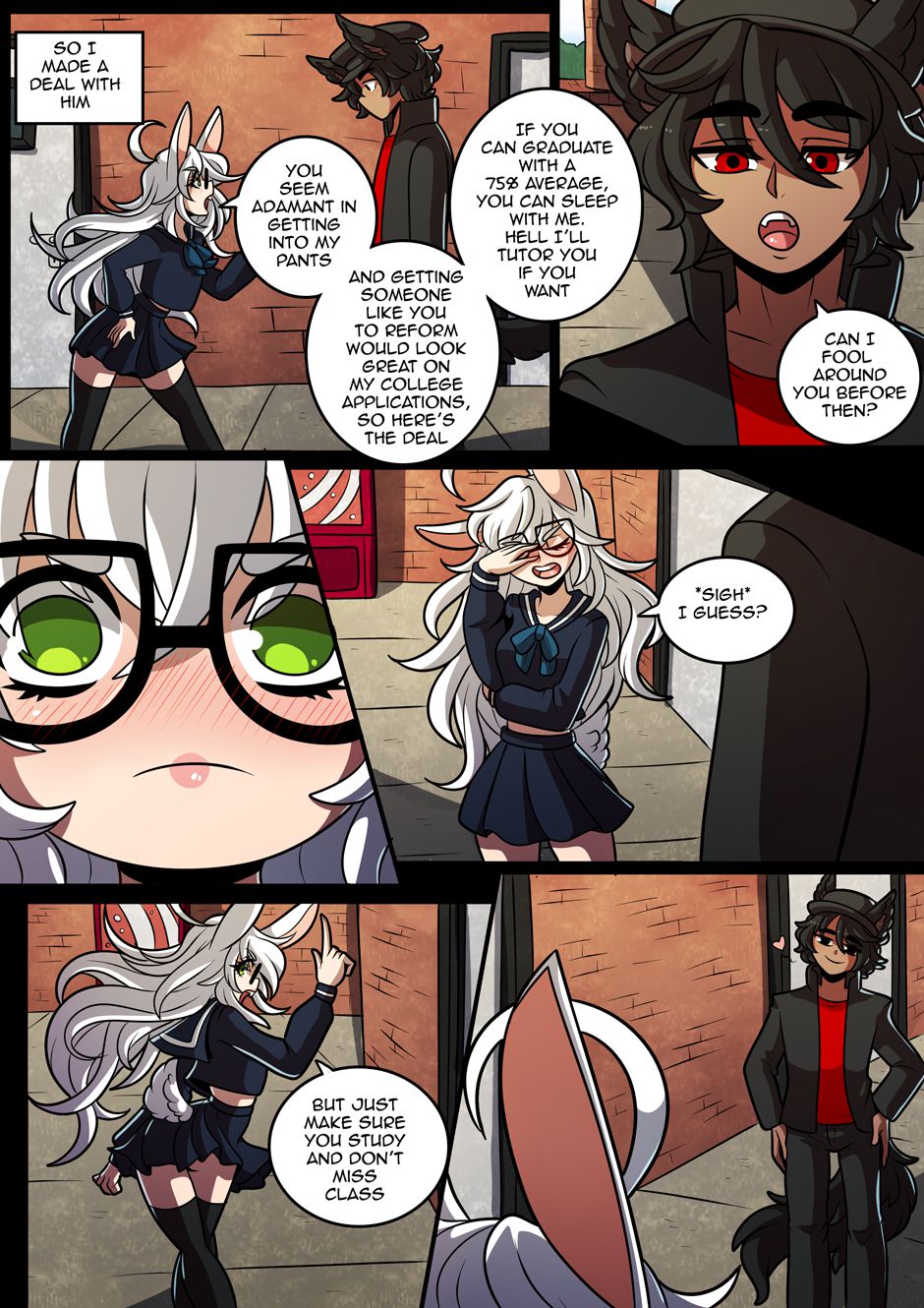 Private Tutoring [Kinkymation] - Chapter 1 — Page 5