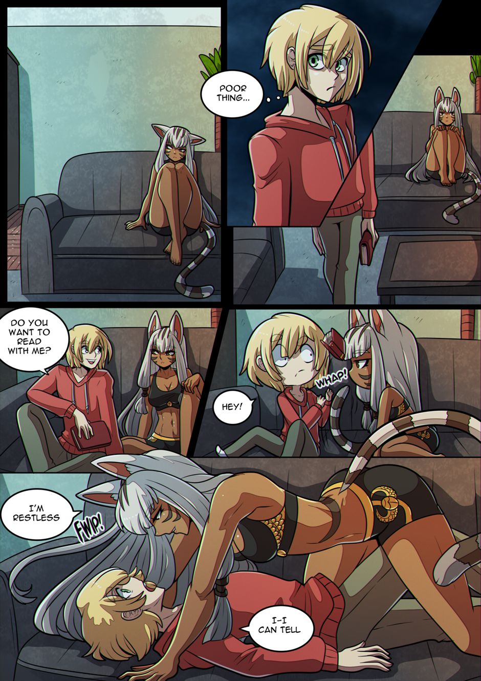 Mau is Restless [Kinkymation] - Chapter 1 — Page 8