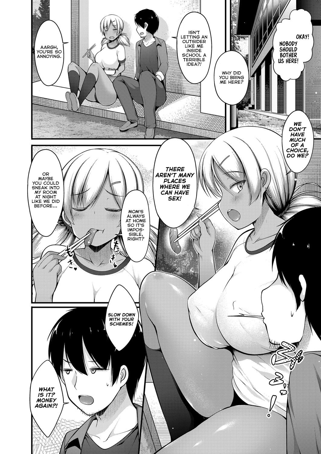 I Moved To The Countryside And Lived With My Black Gal Sister [Kotoba Ai] - Chapter 2 — Page 6