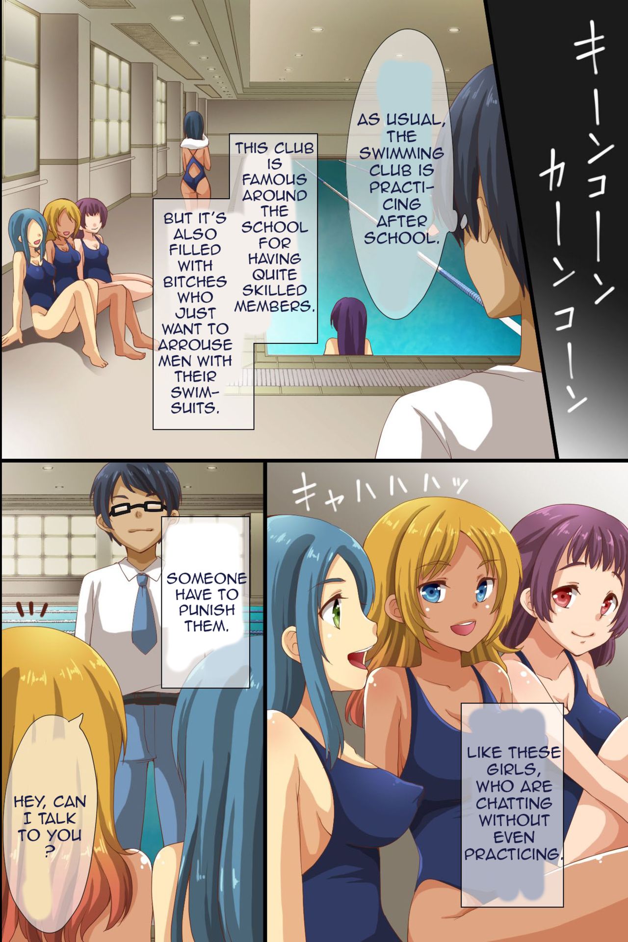 Dominance over the whole school – Everyone in this school is hypnotized! [Asazuki Norito] - Chapter 2 — Page 36