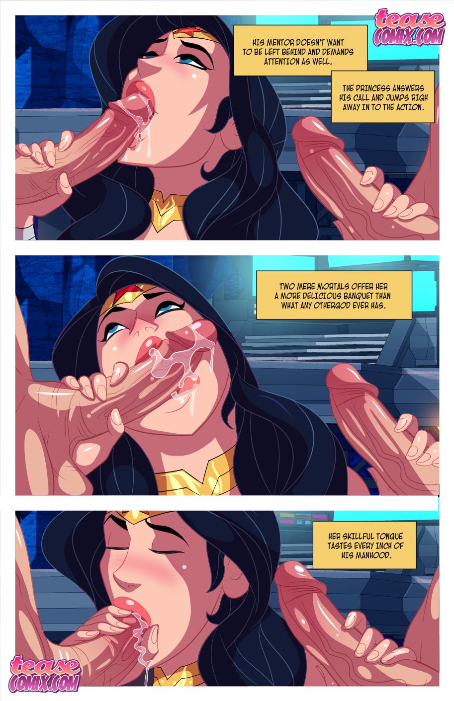 I Want Batcock (Justice League) [Tease Comix] - Chapter 2 — Page 5