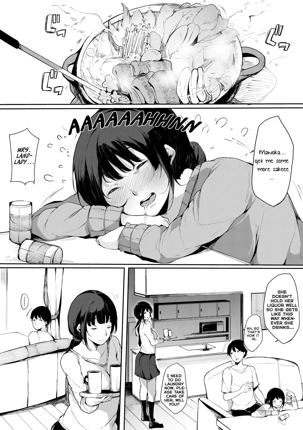 A Daughter followed by a Mother: A spring Full of Thunders [Sakurayu Hal] - Chapter 1 — Page 36