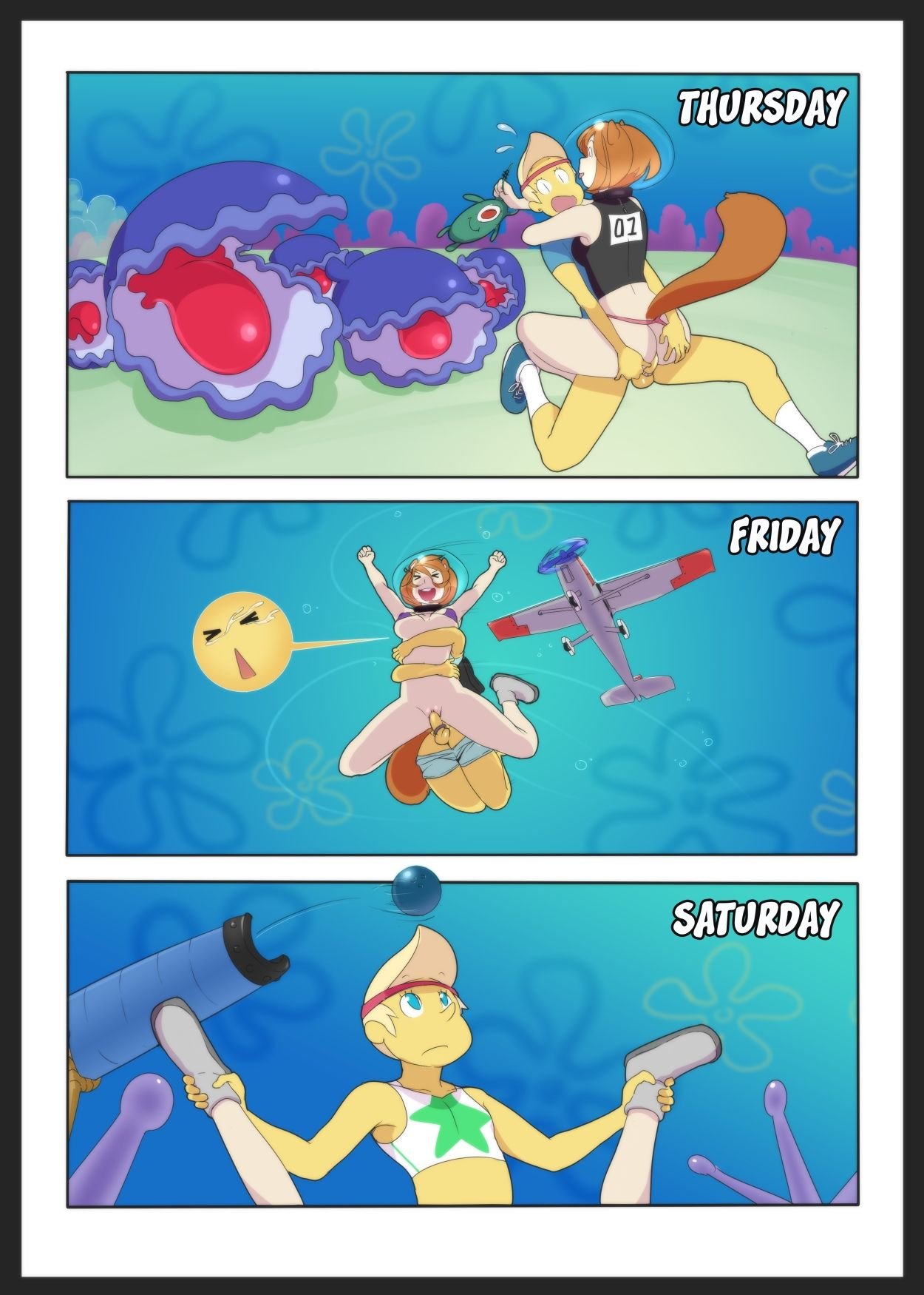Pre-Hibernation Week (SpongeBob SquarePants) [Doxy] - Chapter 1 — Page 9