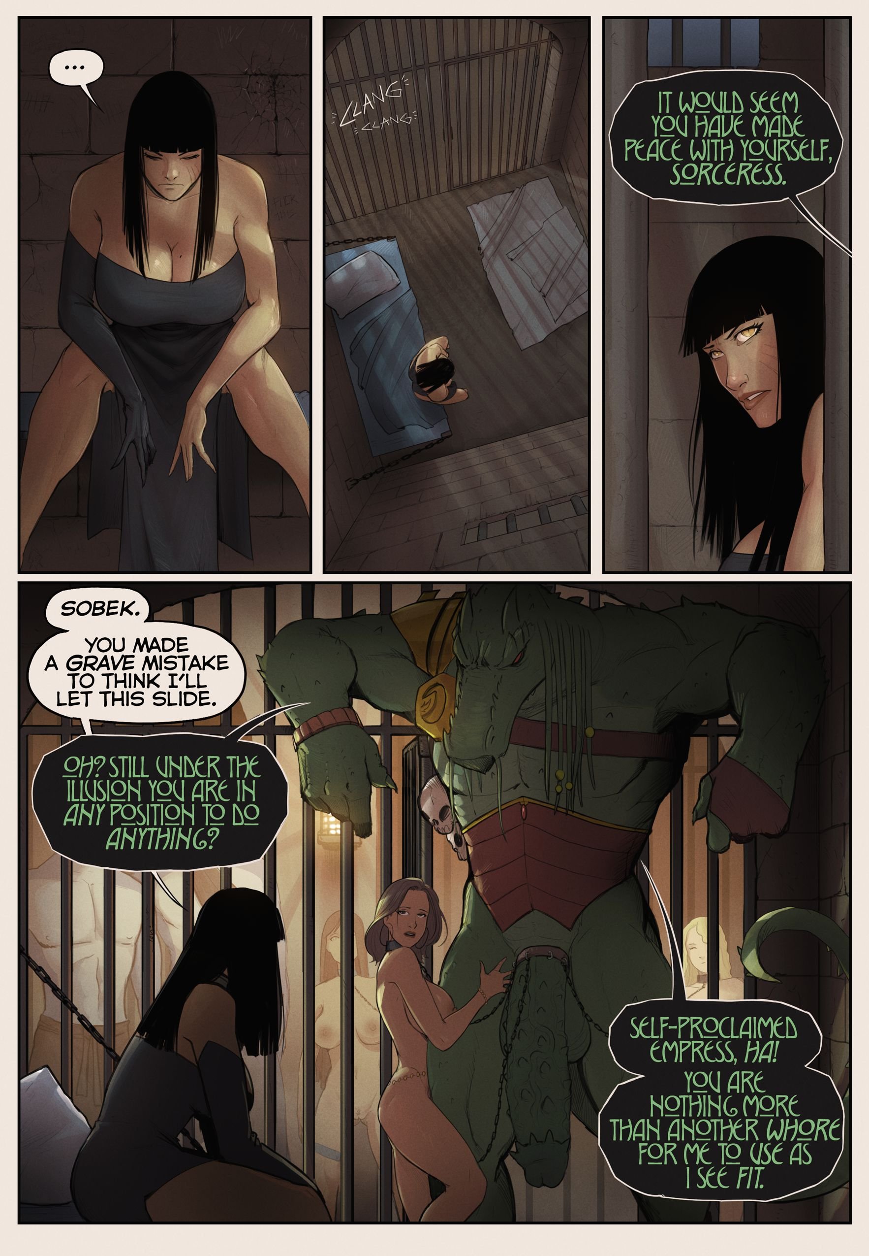 In The Shadow Of Anubis (Legend Of Queen Opala) [DevilHS] - Chapter 2.1 — Page 12
