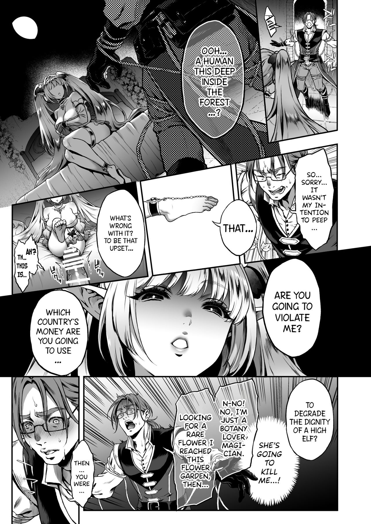 The Everlasting Elf Whore [Usagi Nagomu] - Chapter 3 — Page 12