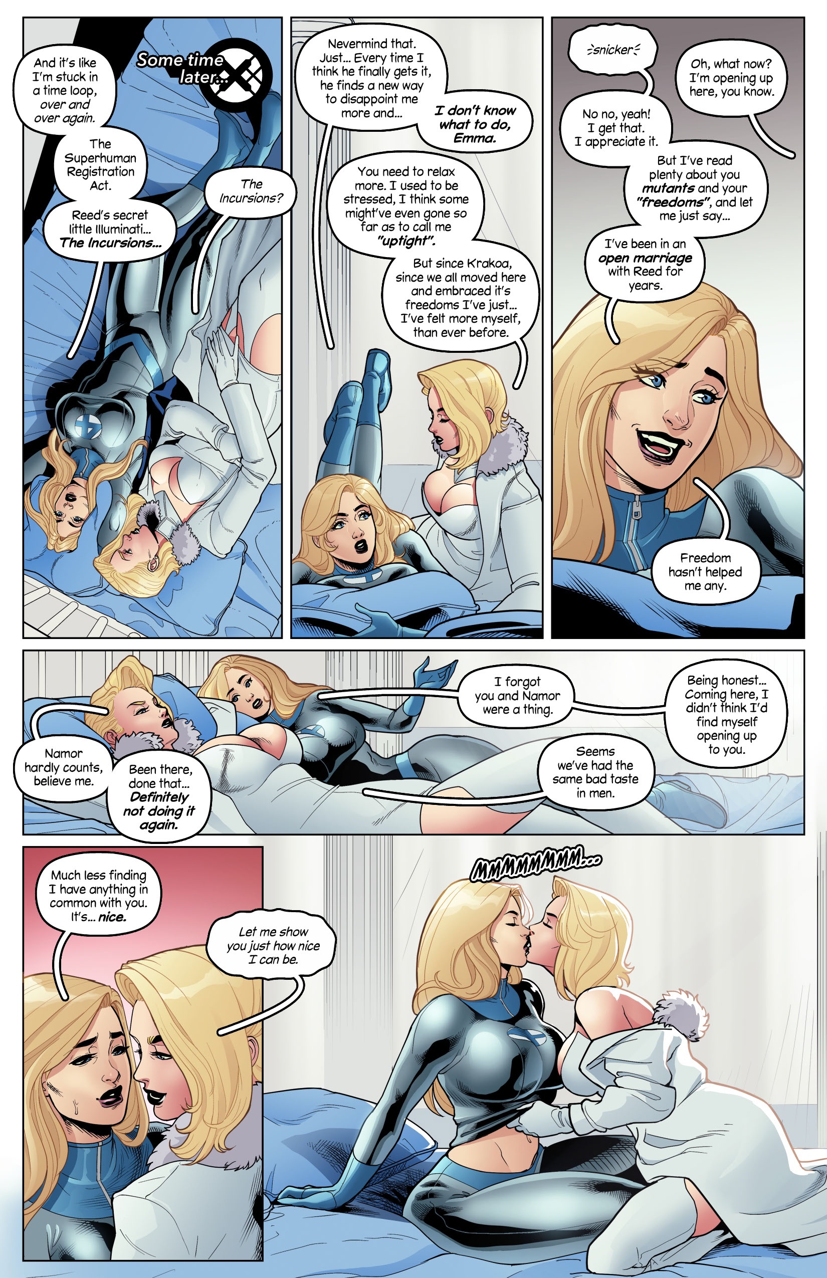 House Of XXX – Frost + Storm (X-Men) [Tracy Scops] - Chapter 1 — Page 4