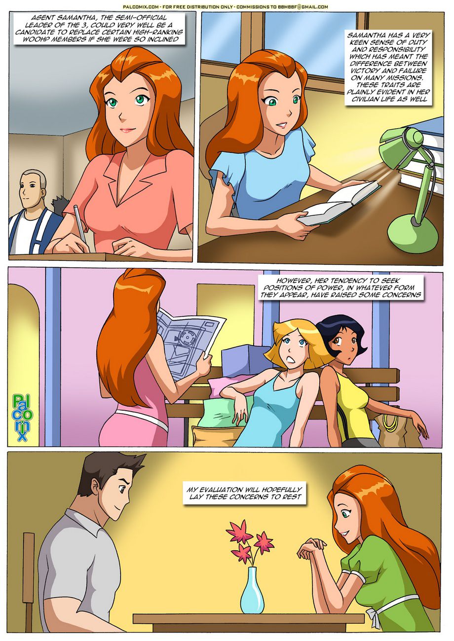 Deep Cover Evaluation (Totally Spies!) [Palcomix] - Chapter 1 — Page 7