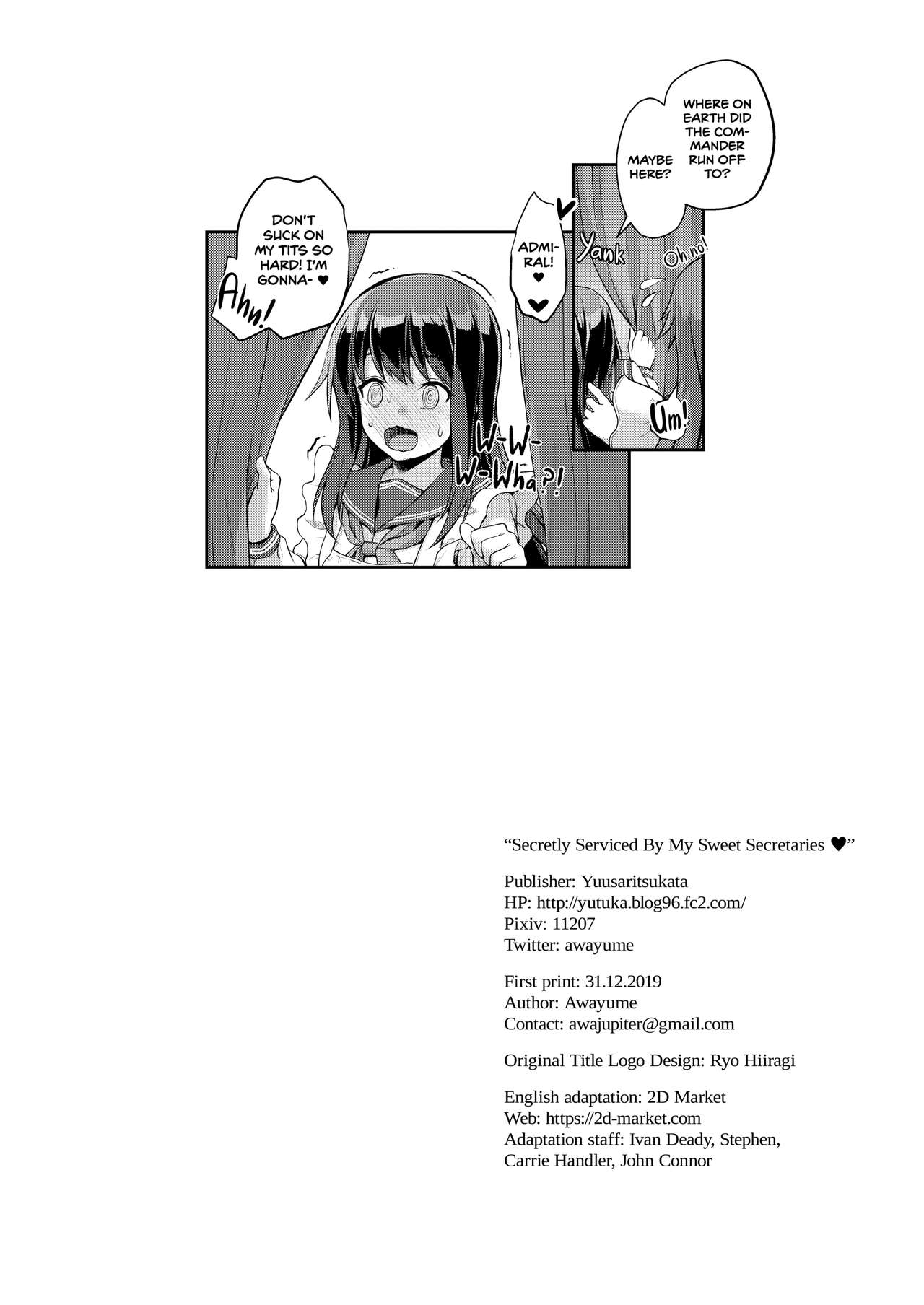 Secretly Serviced by My Sweet Secretaries (Kantai Collection -KanColle-) [Awayume] - Chapter 1 — Page 25