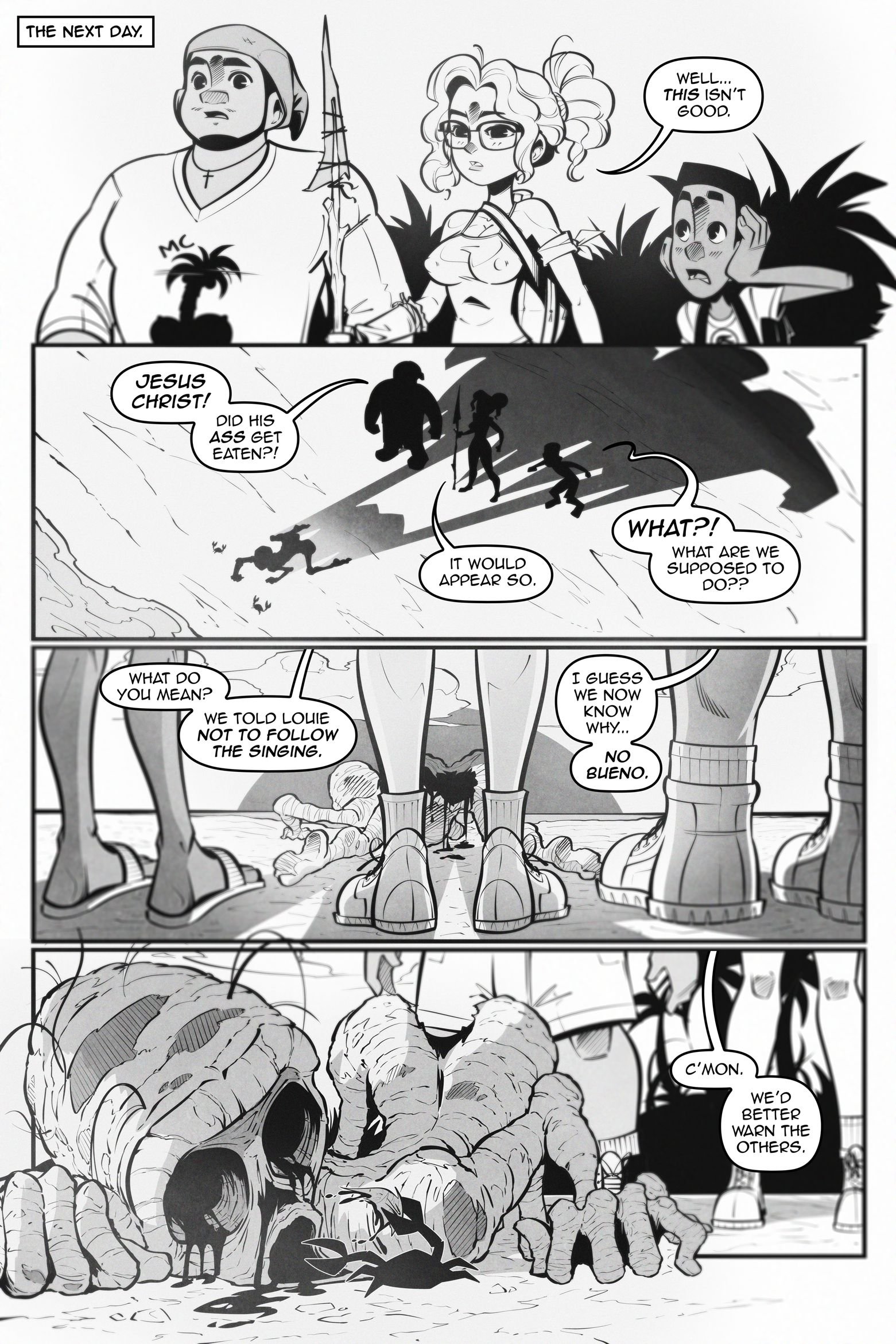 Horror Island [LAZ] - Chapter 1 — Page 8