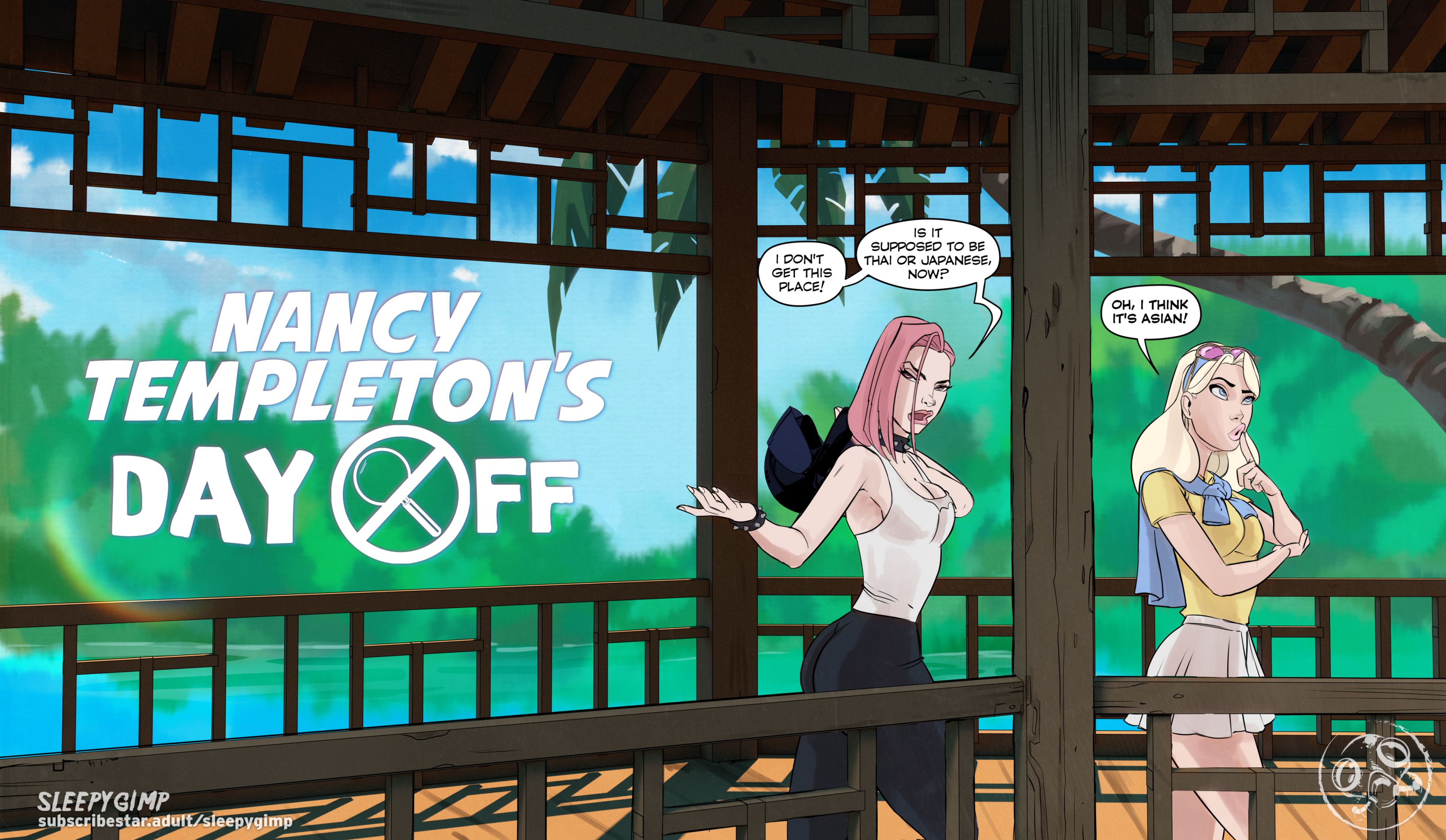 Nancy Templeton’s Day Off [Sleepy Gimp] - Chapter 1 — Page 6