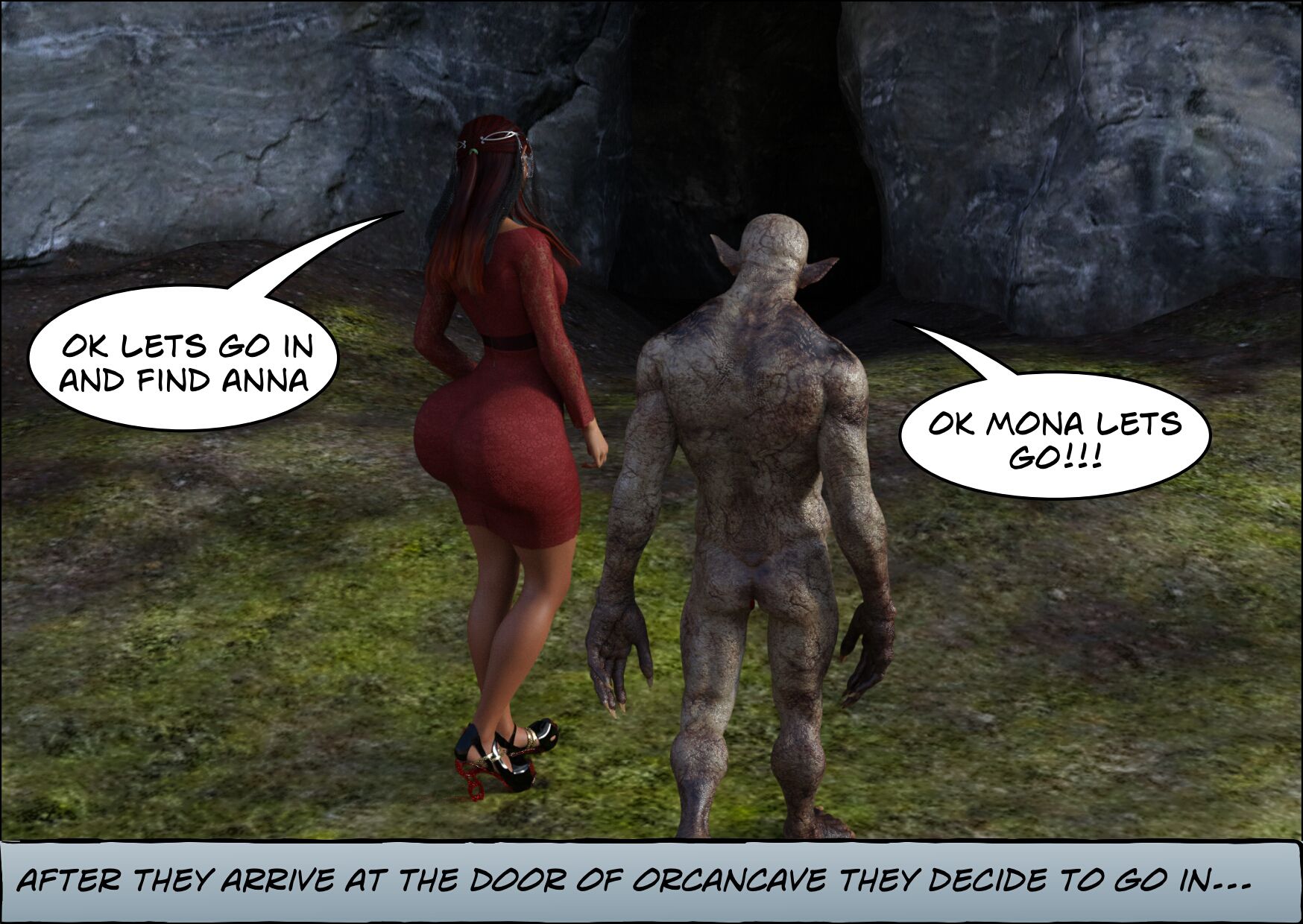 Alfan Jungle [Elf3D] - Chapter 1 — Page 48