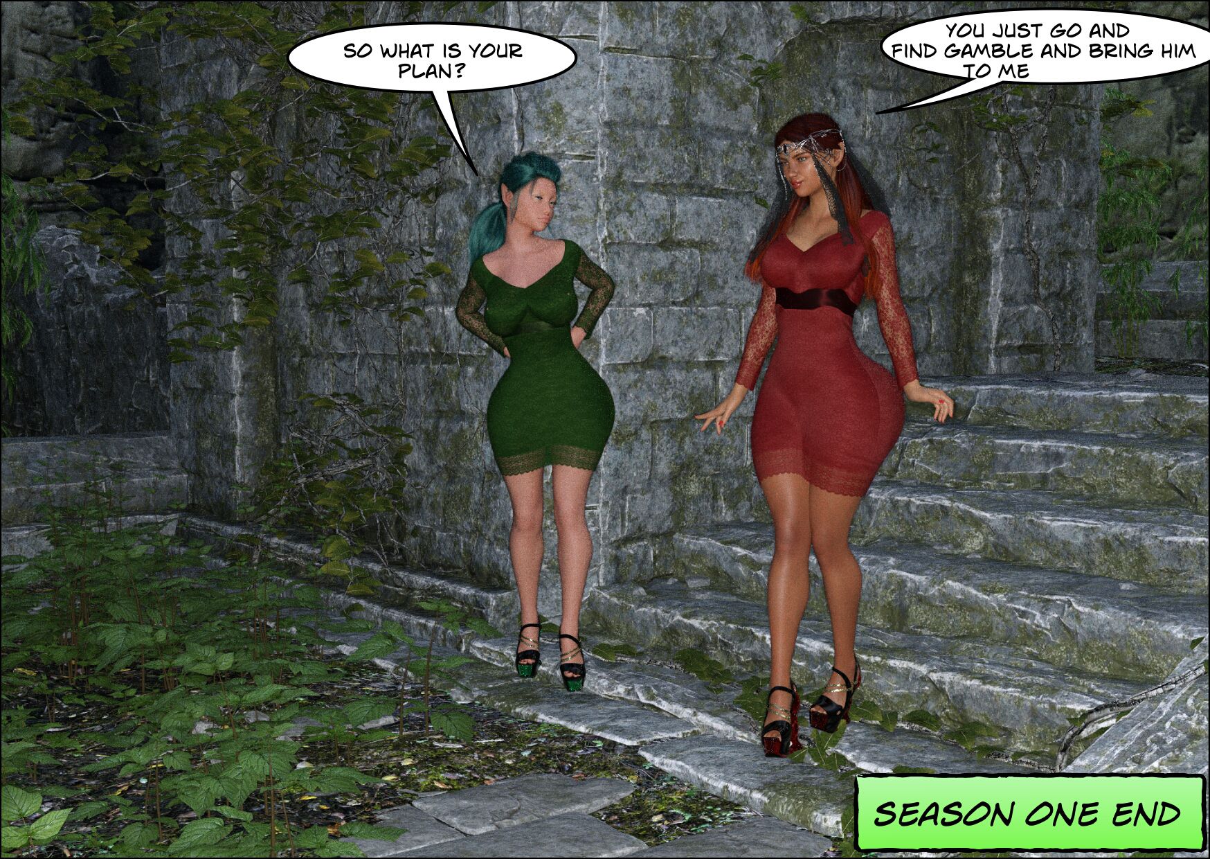 Alfan Jungle [Elf3D] - Chapter 2 — Page 19