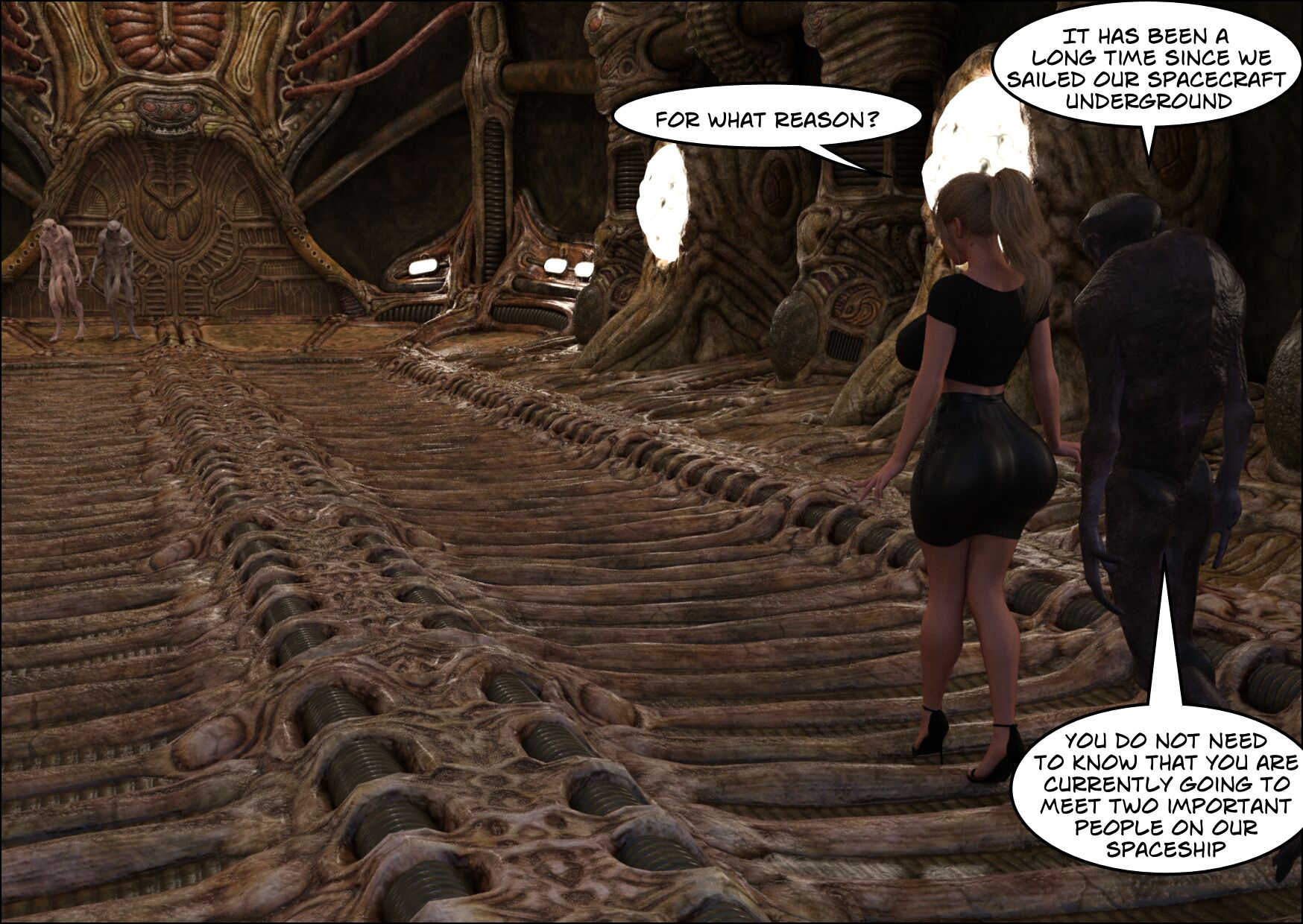 Space Creature [Elf3D] - Chapter 2 — Page 4