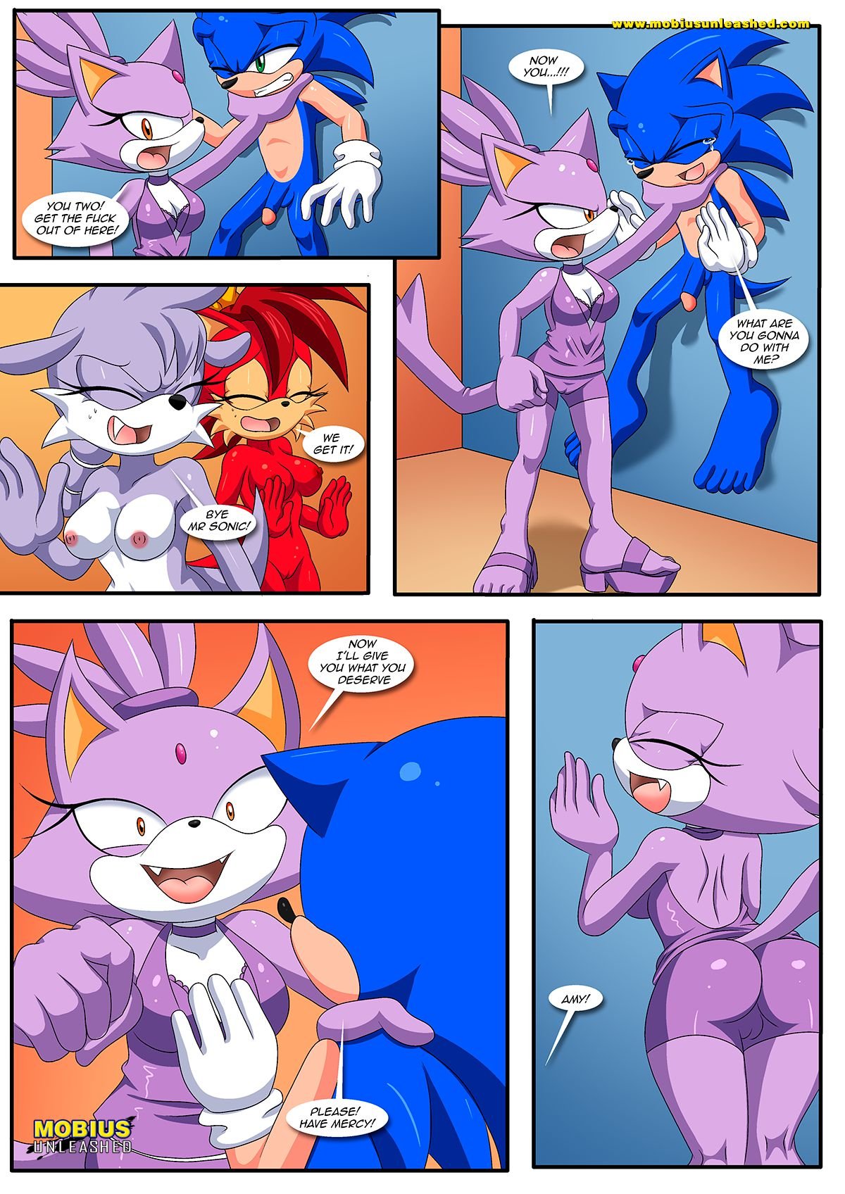 Burning Love (Sonic the Hedgehog) [Palcomix , Mobius Unleashed] - Chapter 1 — Page 16