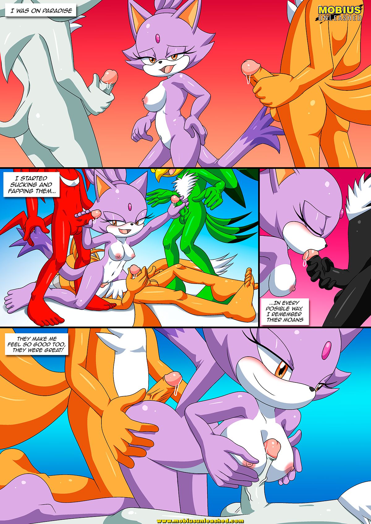 Burning Love (Sonic the Hedgehog) [Palcomix , Mobius Unleashed] - Chapter 1 — Page 7