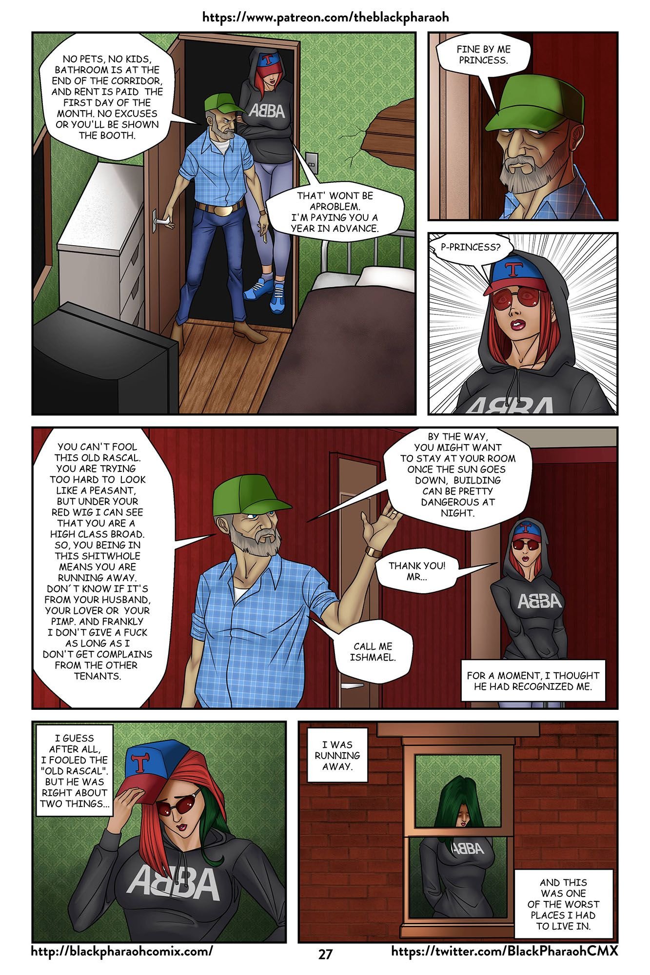 The Inner Joke (Various) [The Black Pharaoh] - Chapter 1 — Page 28