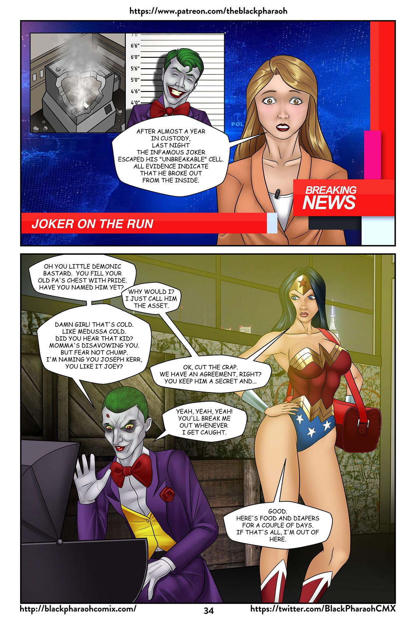 The Inner Joke (Various) [The Black Pharaoh] - Chapter 1 — Page 35